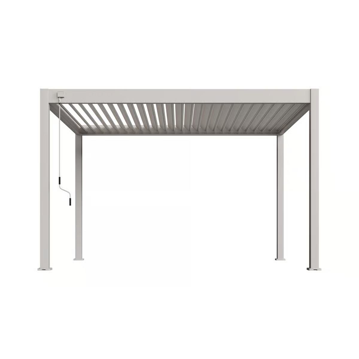 Orion Premium overkapping - 300x400 cm - Kiezelgrijs