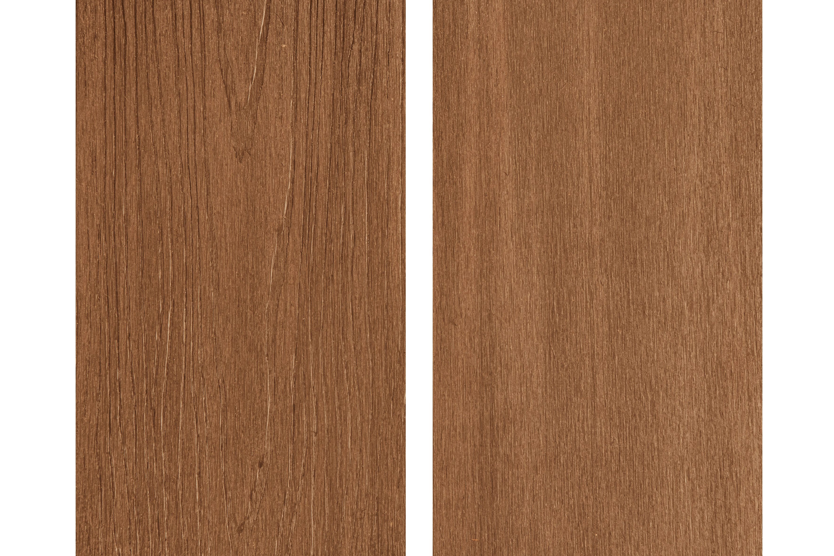 PuraShield vlonderplank composiet - 500 cm - Massief - Voor clips - 13,8 cm breed - Teak