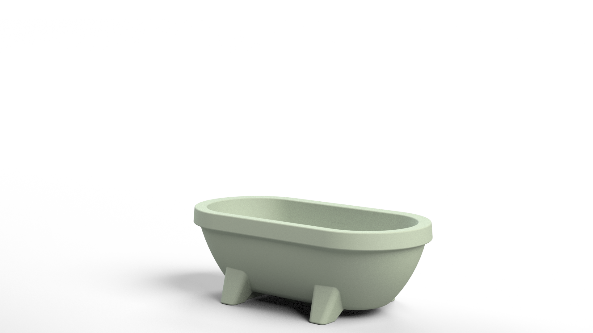 Gardentub tuinbad - Limegroen