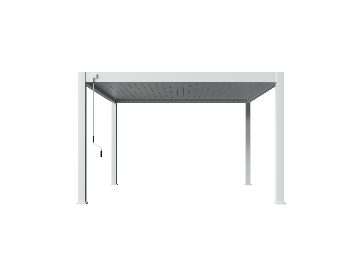 Orion Premium overkapping - 400x400 cm - Wit