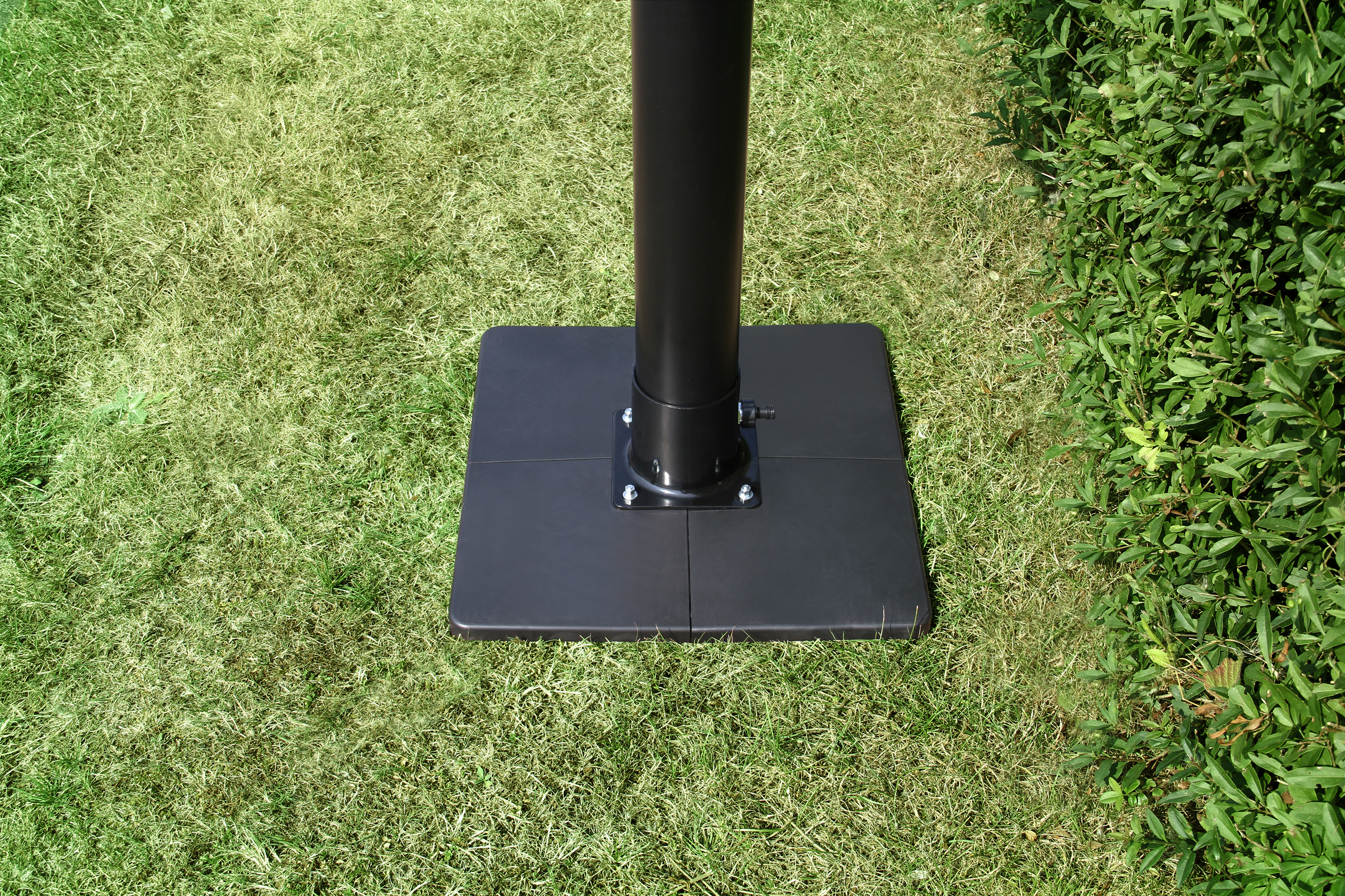 Voetplaat voor solar shower 