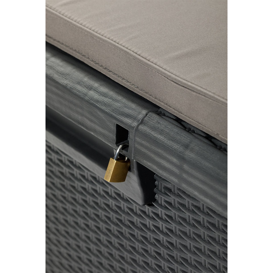 Toomax Santorini Plus opbergbox - 560L - antraciet