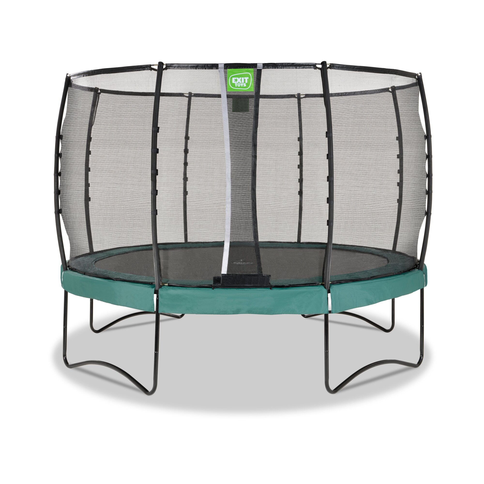 EXIT Allure Premium trampoline Ø366cm met Deluxe veiligheidsnet - Groen