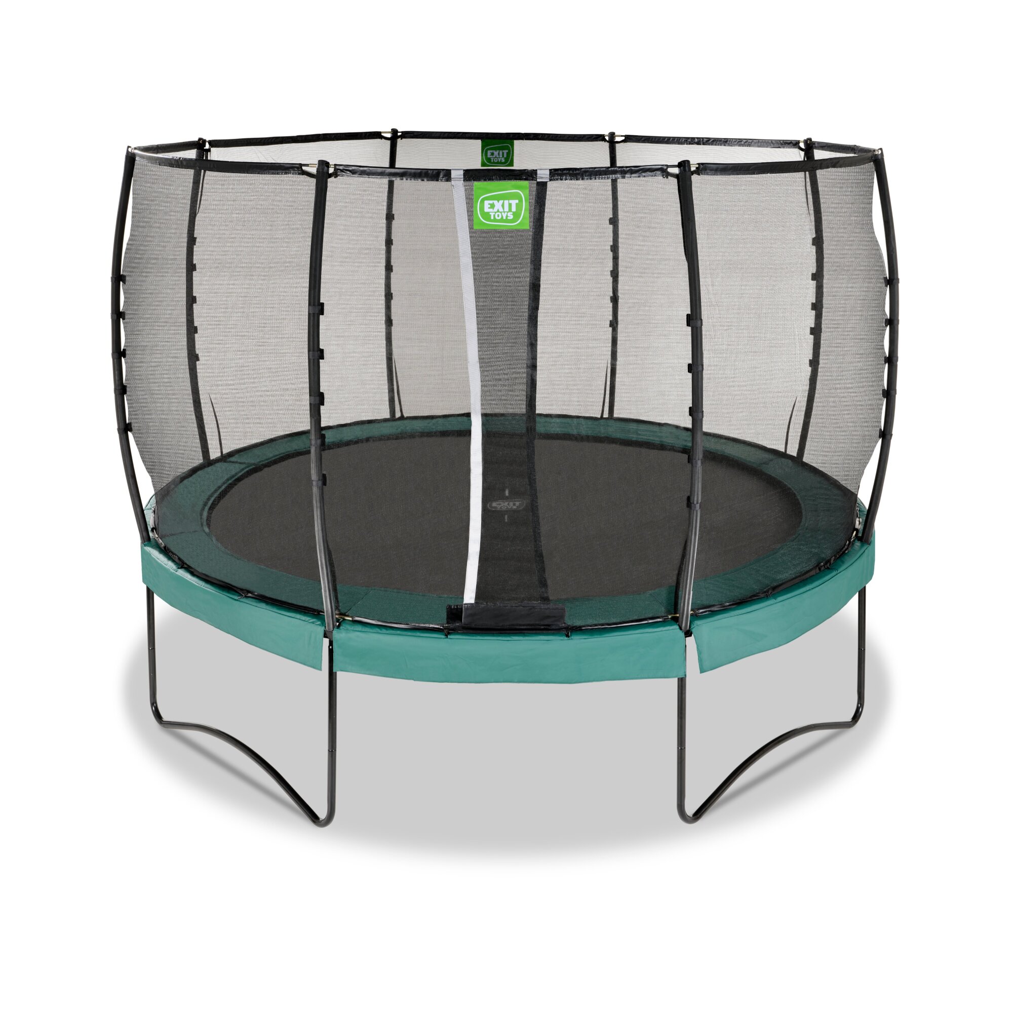 EXIT Allure Premium trampoline Ø366cm met Deluxe veiligheidsnet - Groen