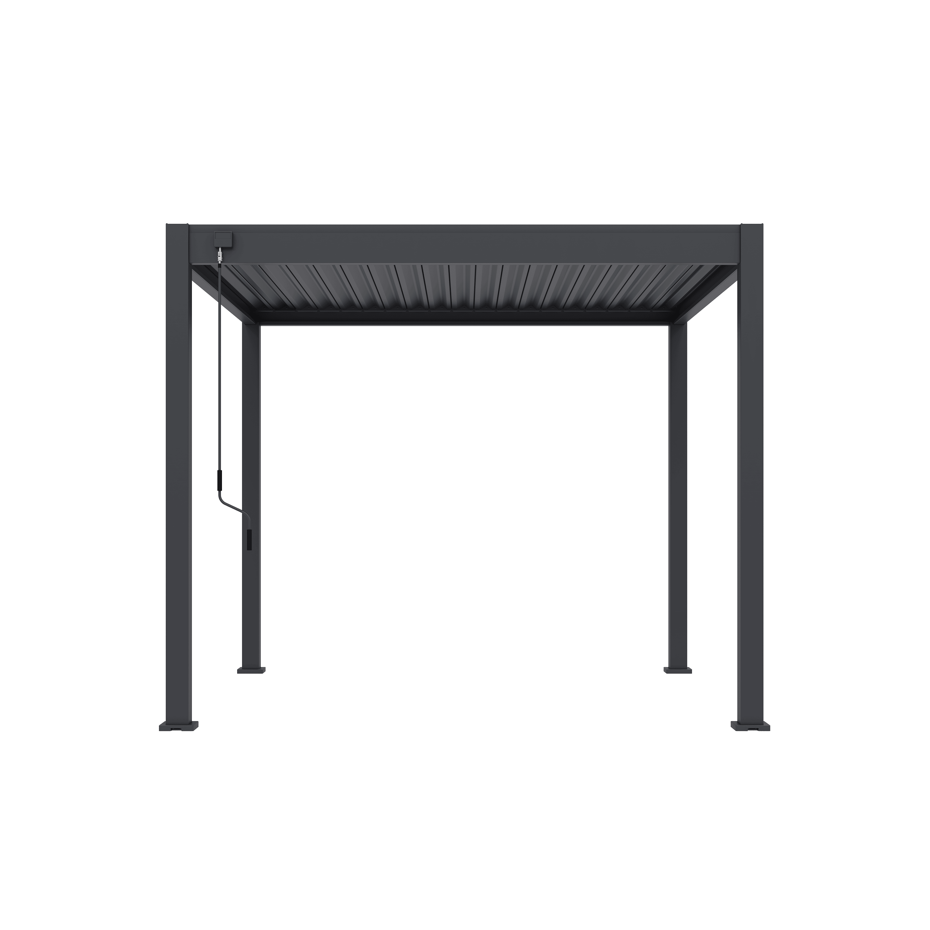 Orion Comfort overkapping - 300x300 cm - Antraciet