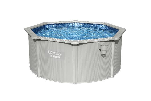 Bestway Hydrium metalen zwembad Ø 300 x 120 cm - met zandfilterpomp en accessoires