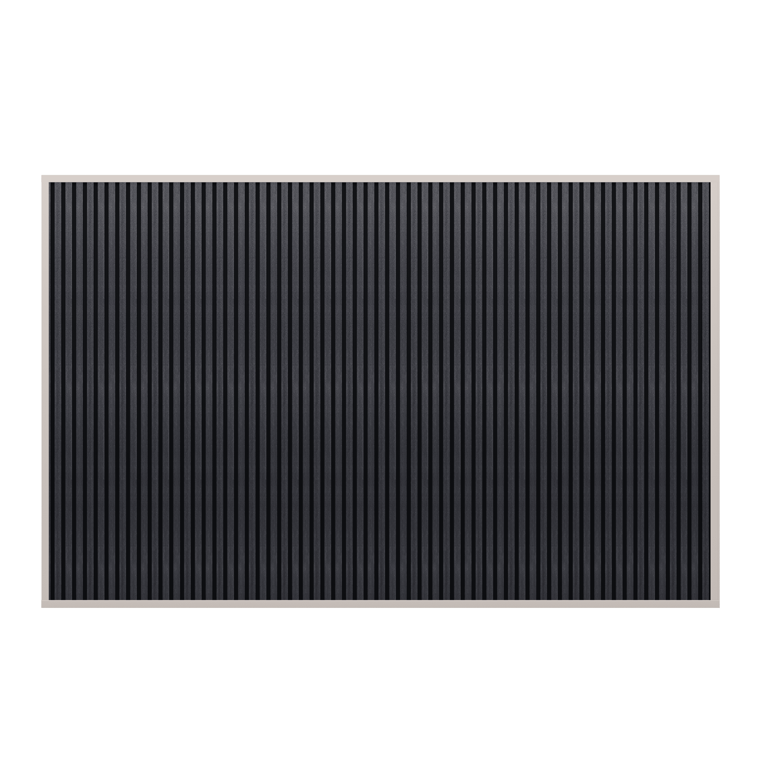Orion composietwand - 400x236 cm - Voor 4m kant - Kiezelgrijs/antraciet