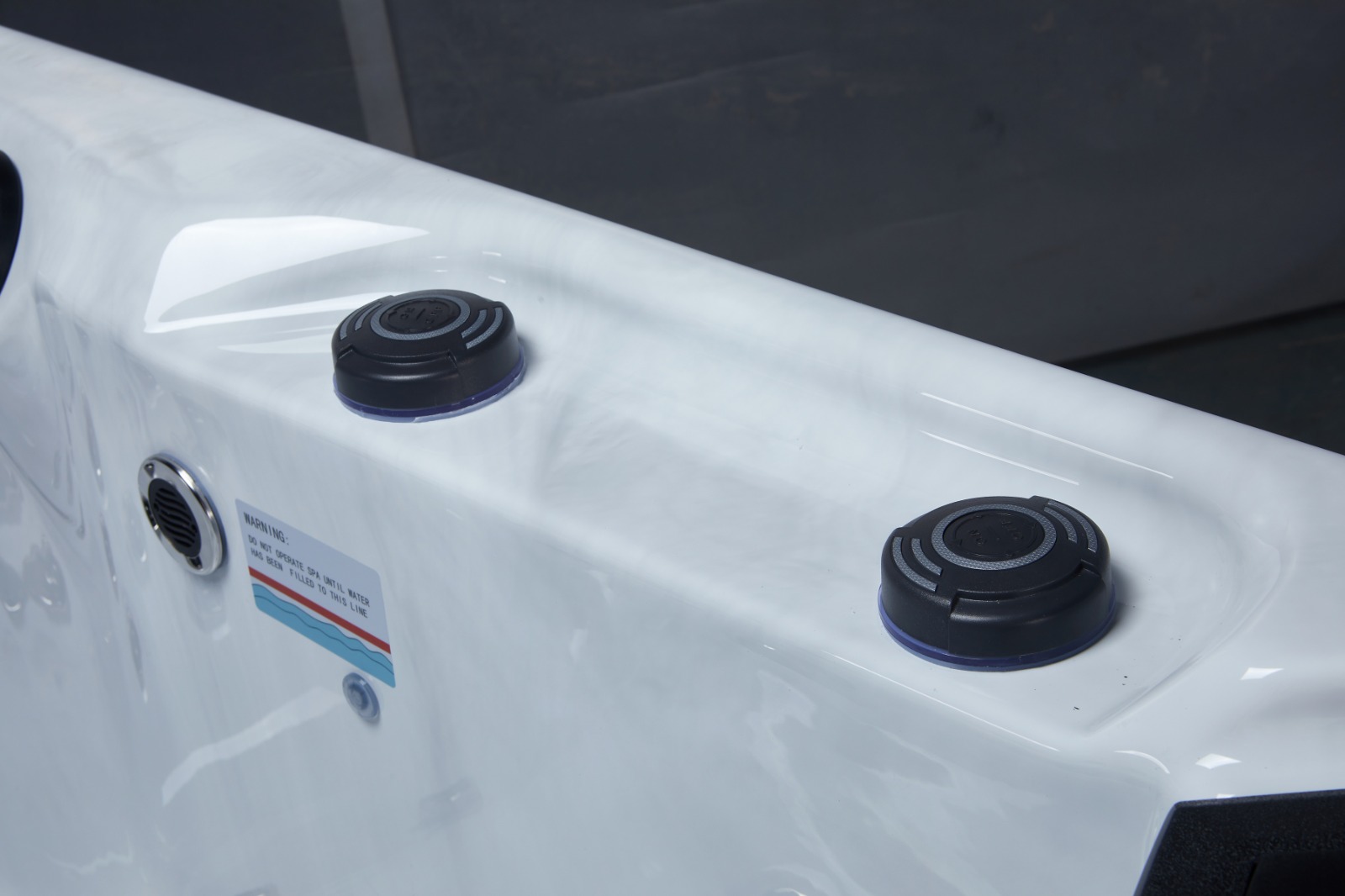 Orion Mirage spa X2 - 5 persoons - Lichtgrijs - Plug and Play