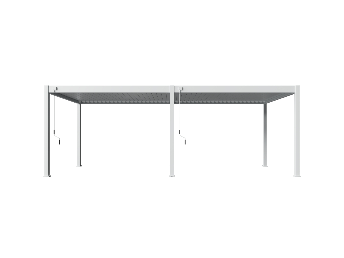 Orion Deluxe overkapping  - 360x720 cm - Wit