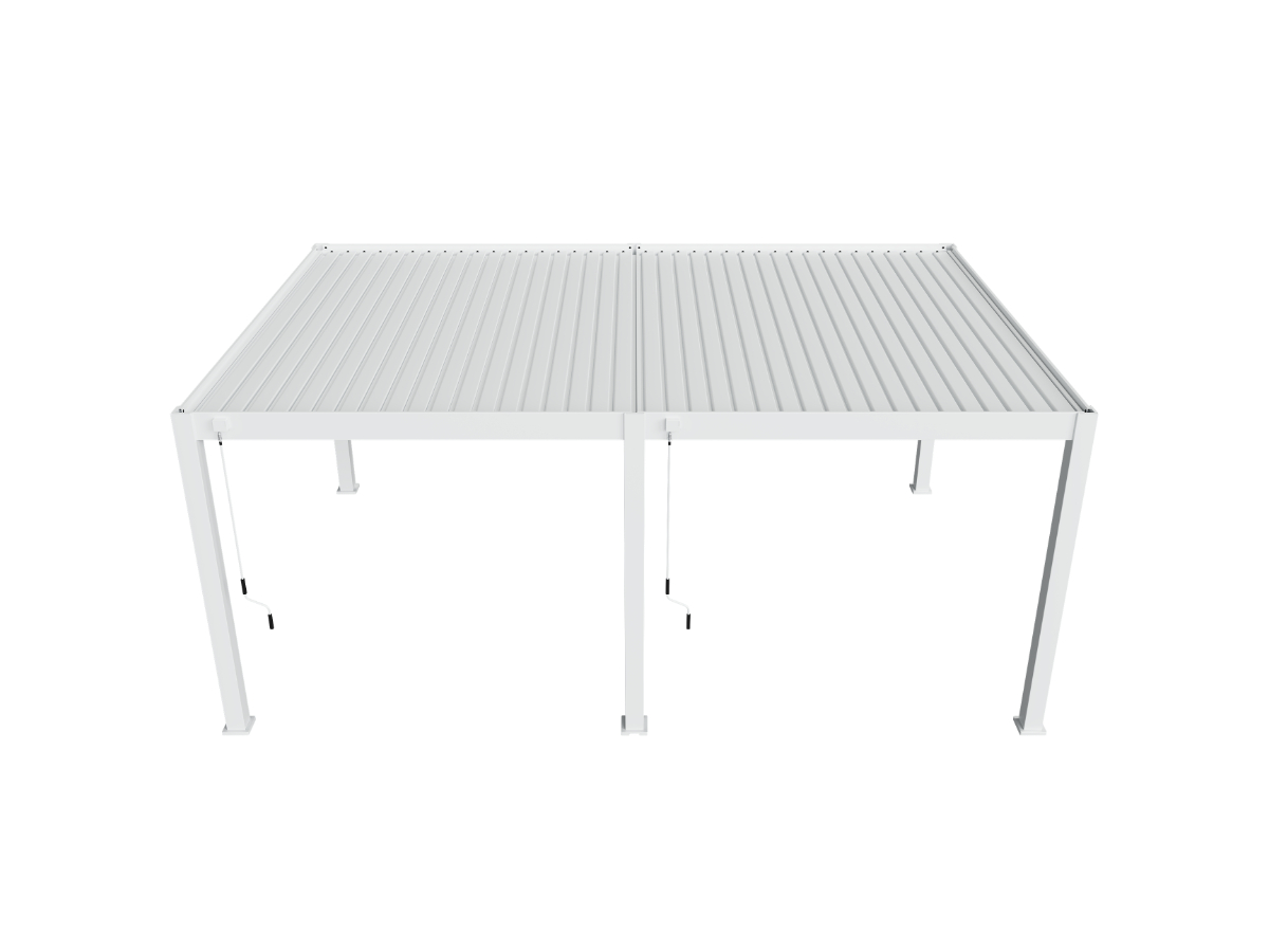 Orion Premium overkapping - 400x600 cm - Wit