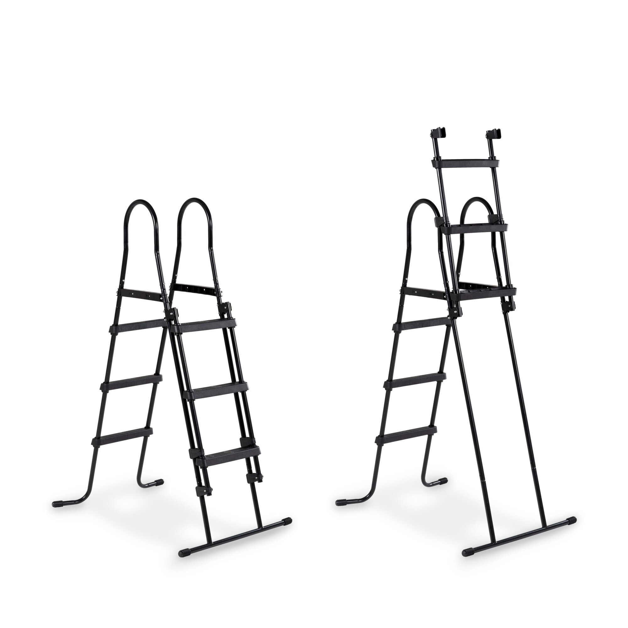 EXIT Wood zwembad 400 x 200 x 100 cm met zandfilterpomp en trap