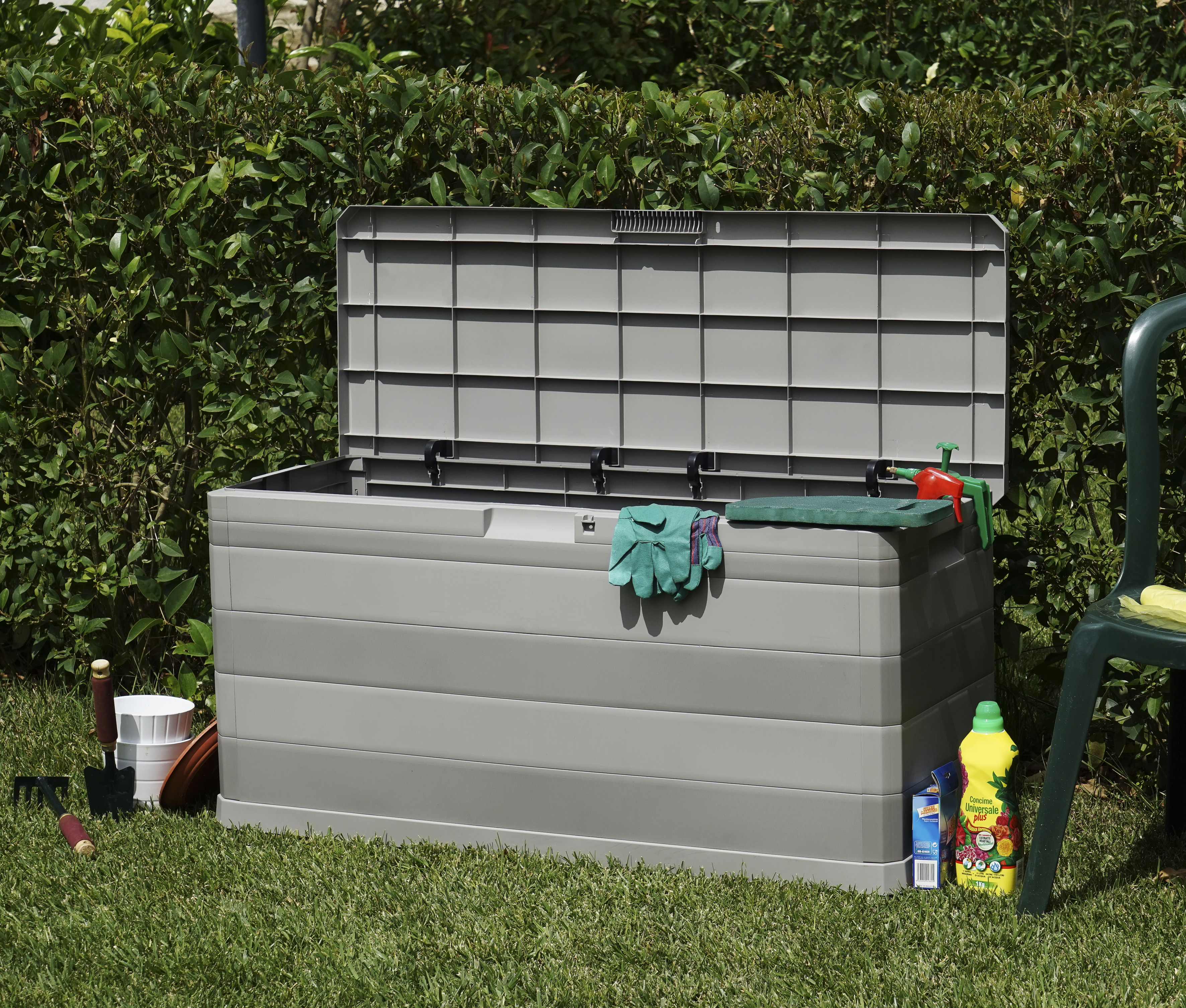 Toomax Elegance opbergbox - 280L - grijs