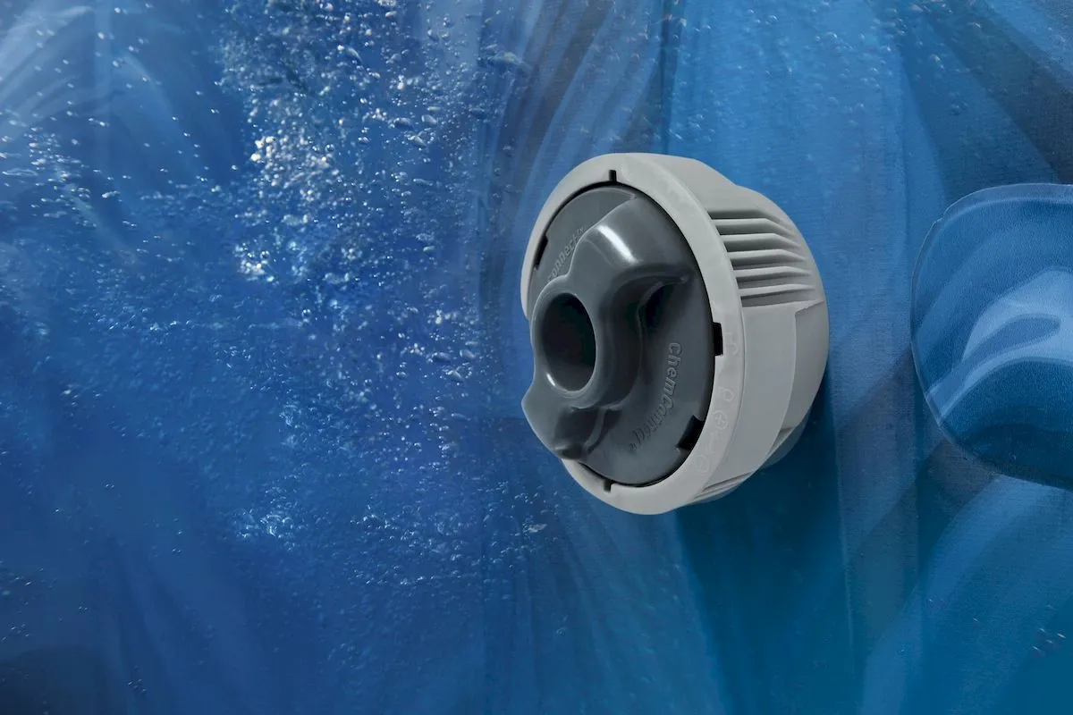 Lay-Z spa Santorini HydroJet Pro opblaasbare spa - 7 persoons