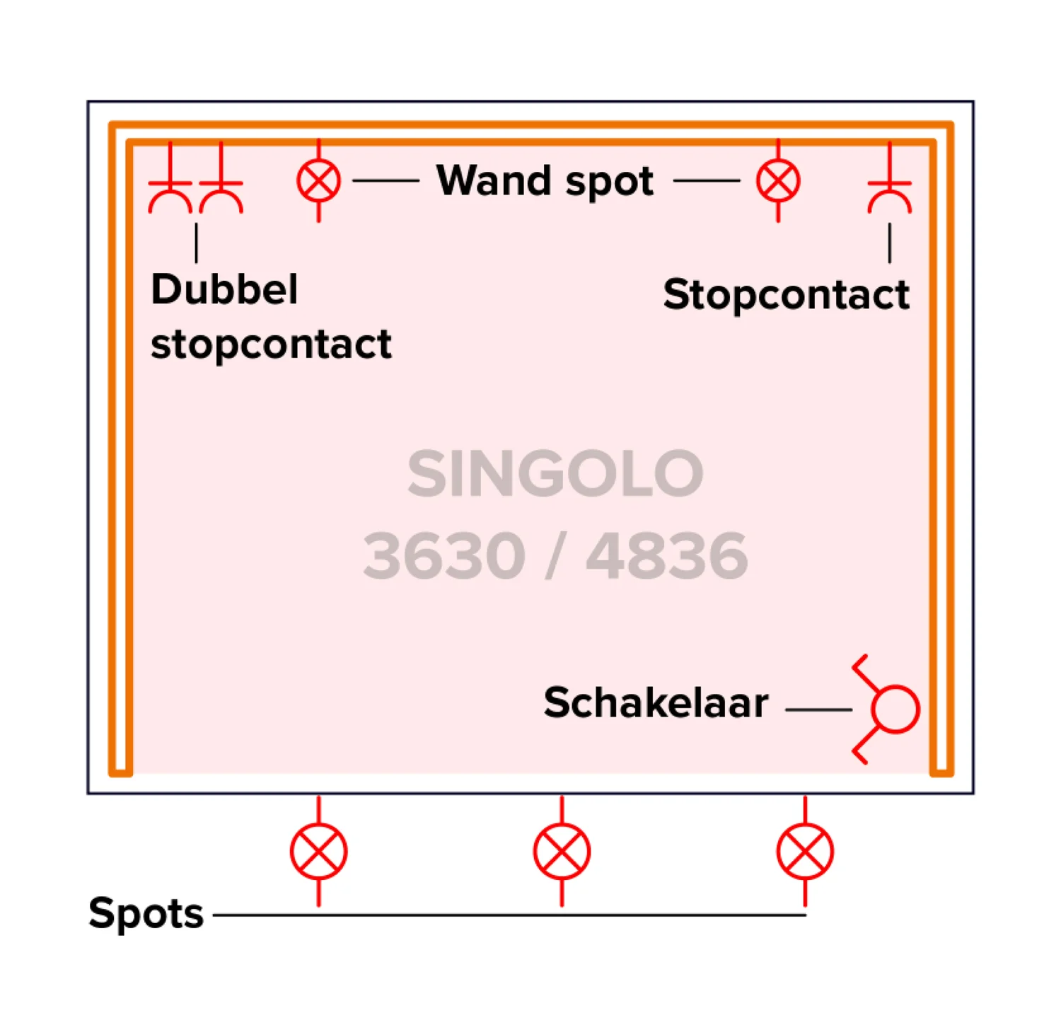 Telluria Singolo 3630 tuinhuis - 358 x 298 cm - antraciet - inclusief elektriciteitskit en verlichting