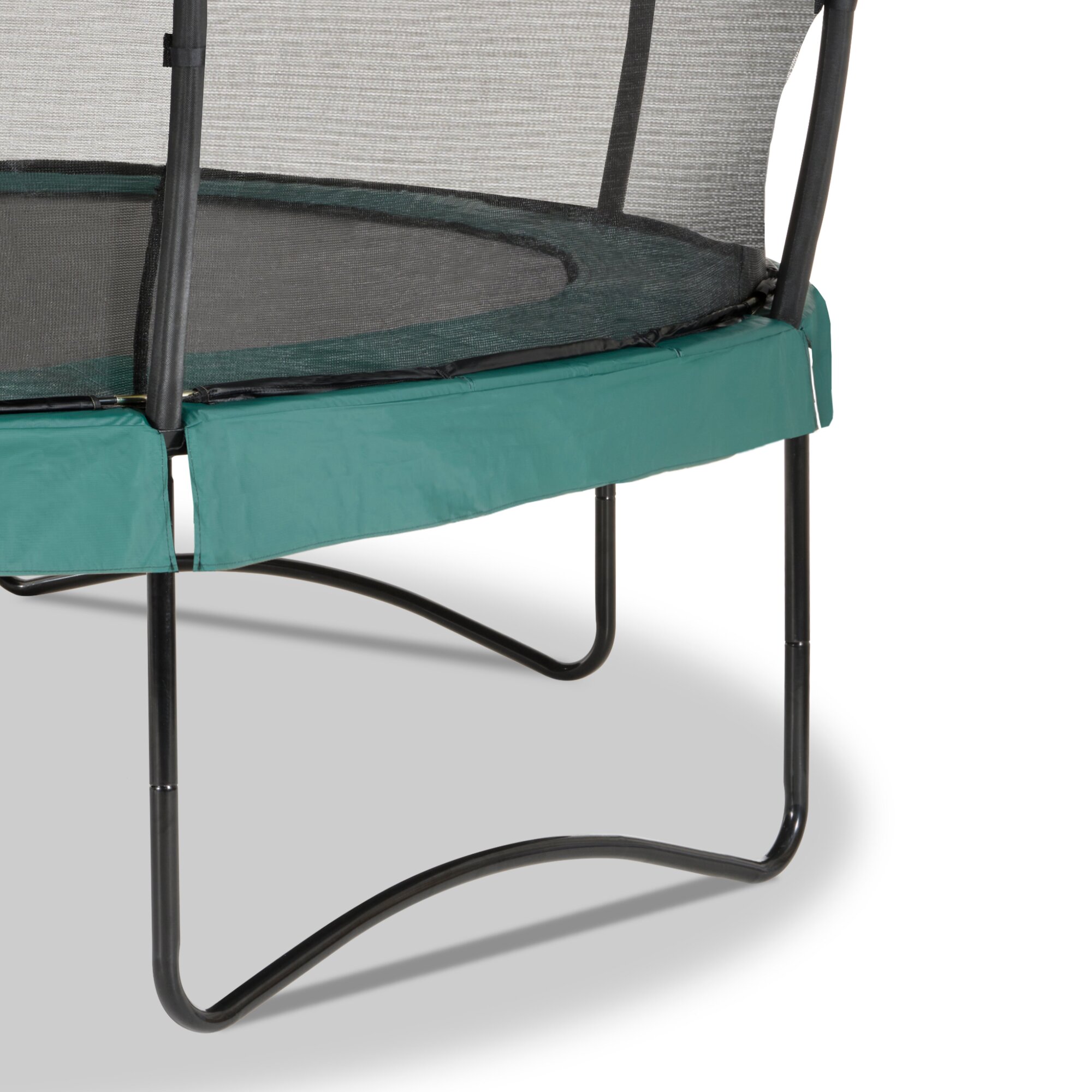 EXIT Allure Premium trampoline Ø427cm met Deluxe veiligheidsnet - Groen