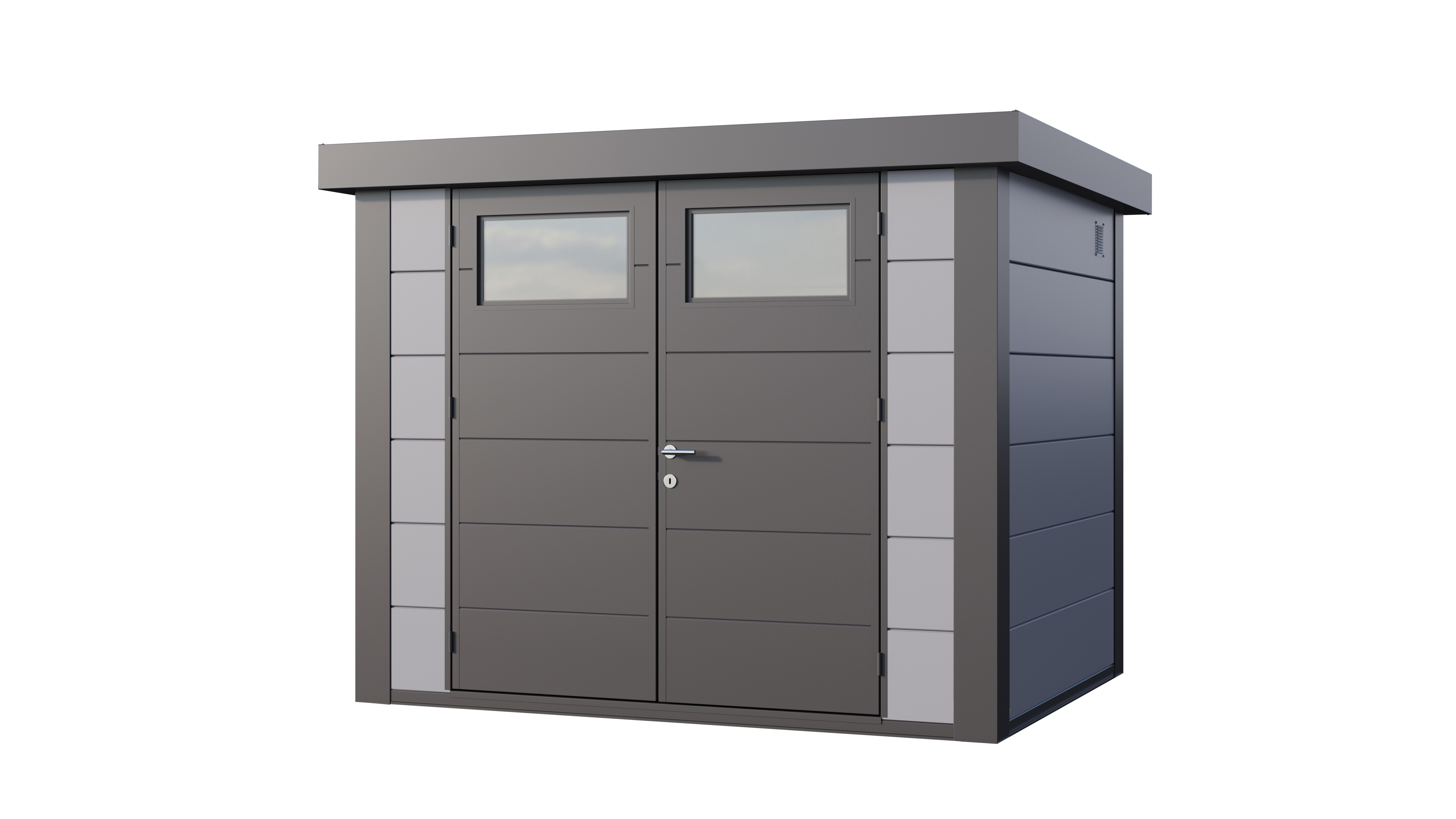 Telluria Classico 2721 tuinhuis - 268 x 208 cm - lichtgrijs/antraciet