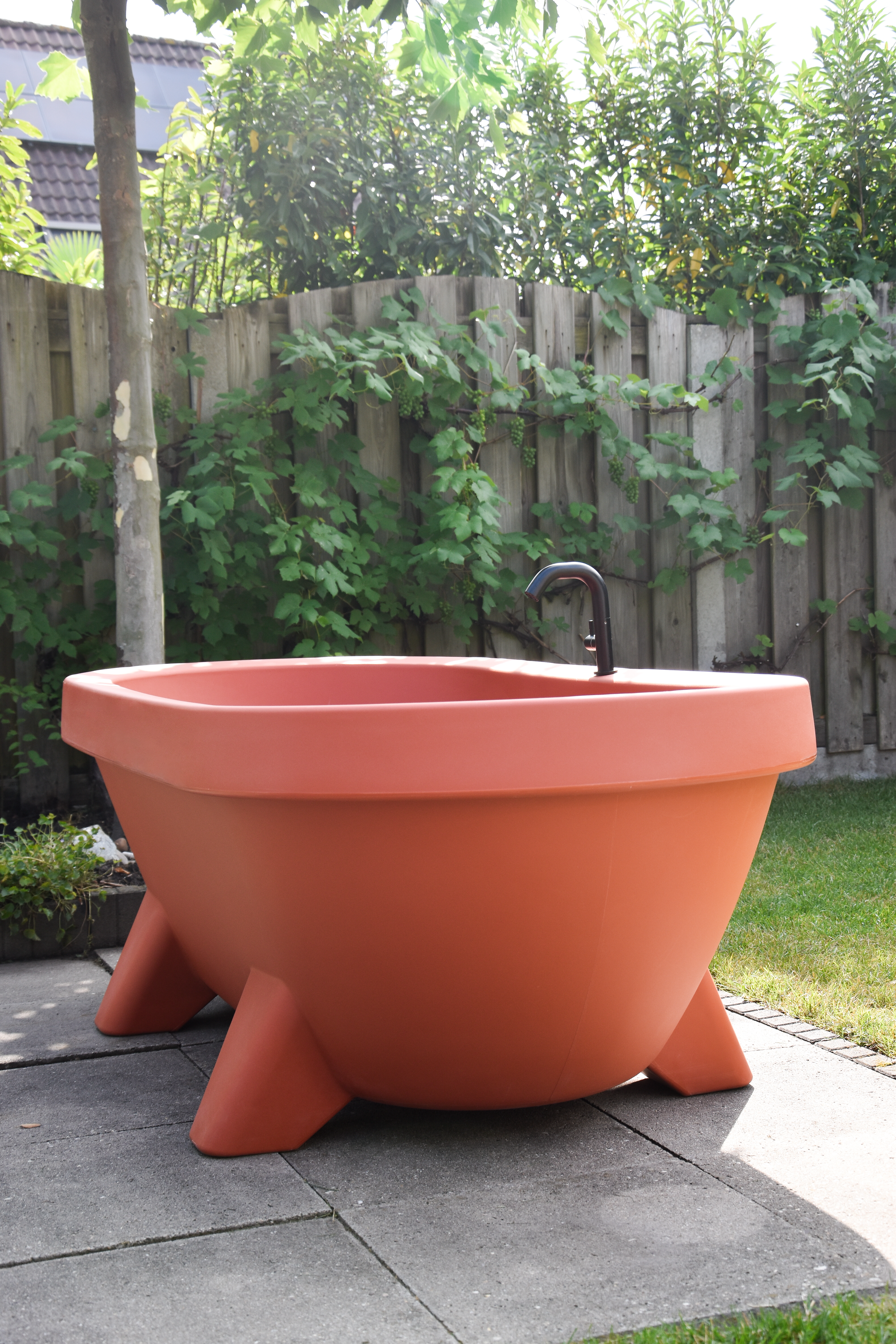 Gardentub tuinbad - Terracotta