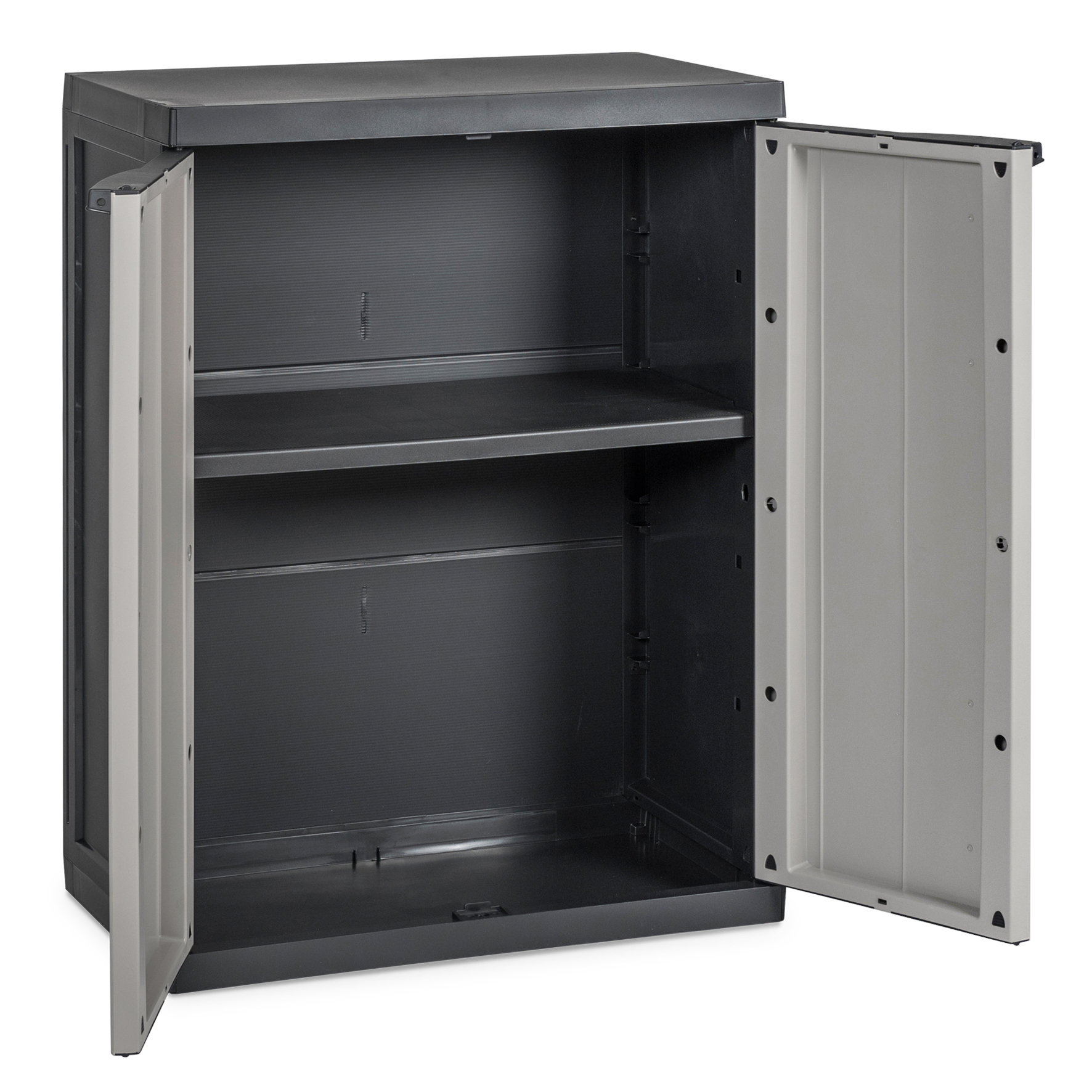 Toomax Bios Midi opbergkast laag - lichtgrijs/antraciet