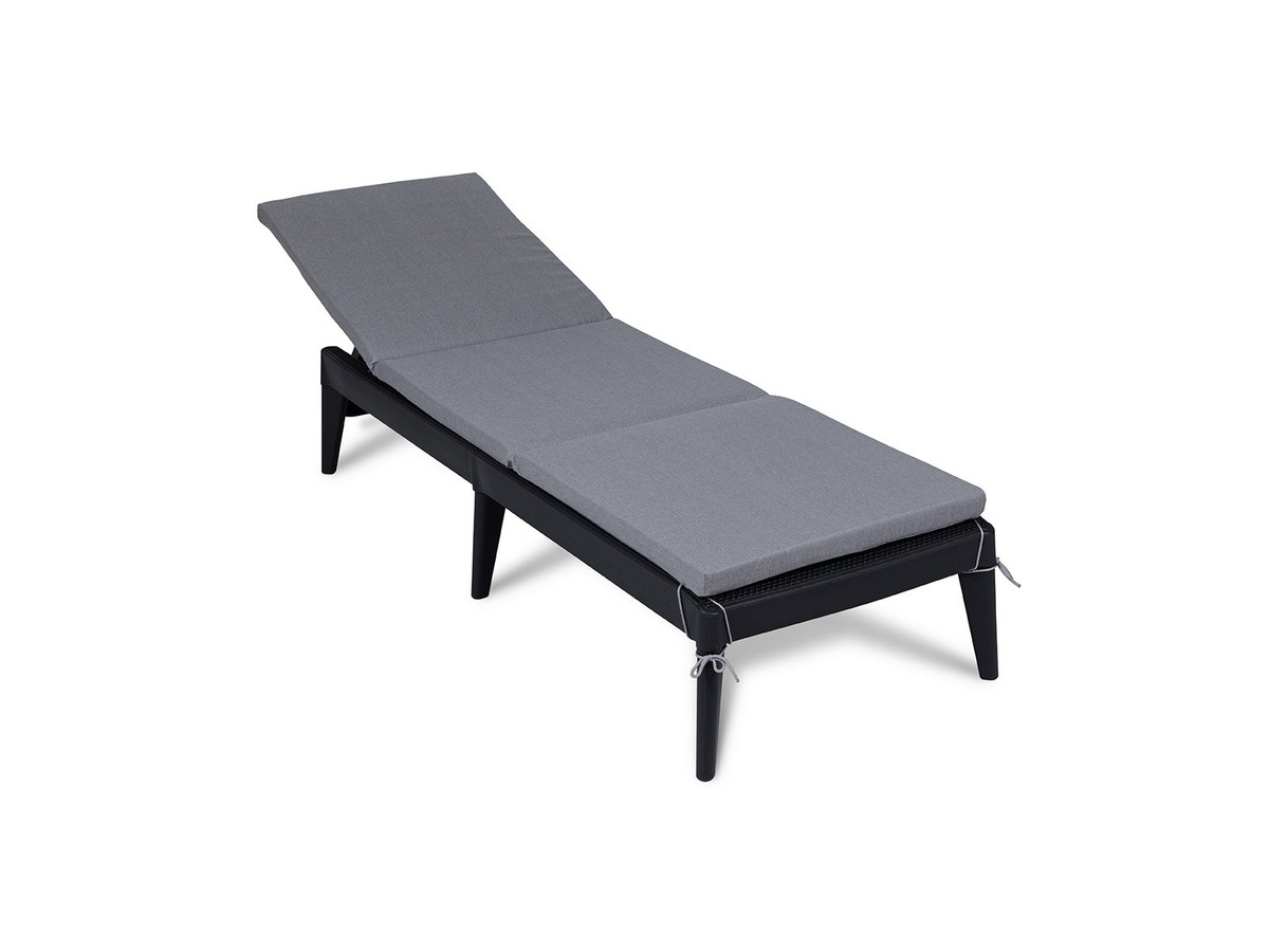 Toomax Sirolo Plus ligbed met kussen - antraciet