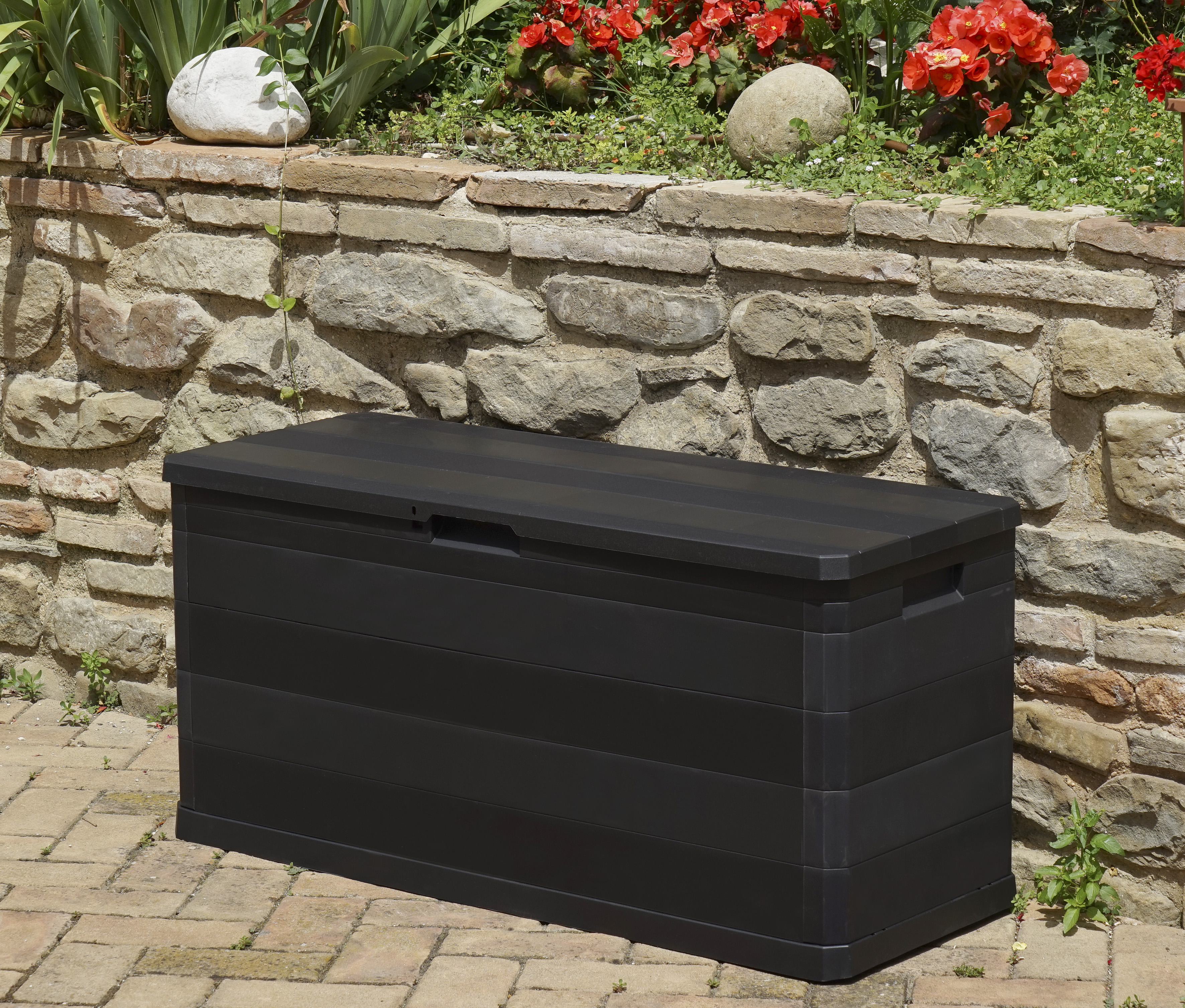 Toomax Elegance opbergbox - 280L - antraciet Toomax Elegance opbergbox - 280L - antraciet
