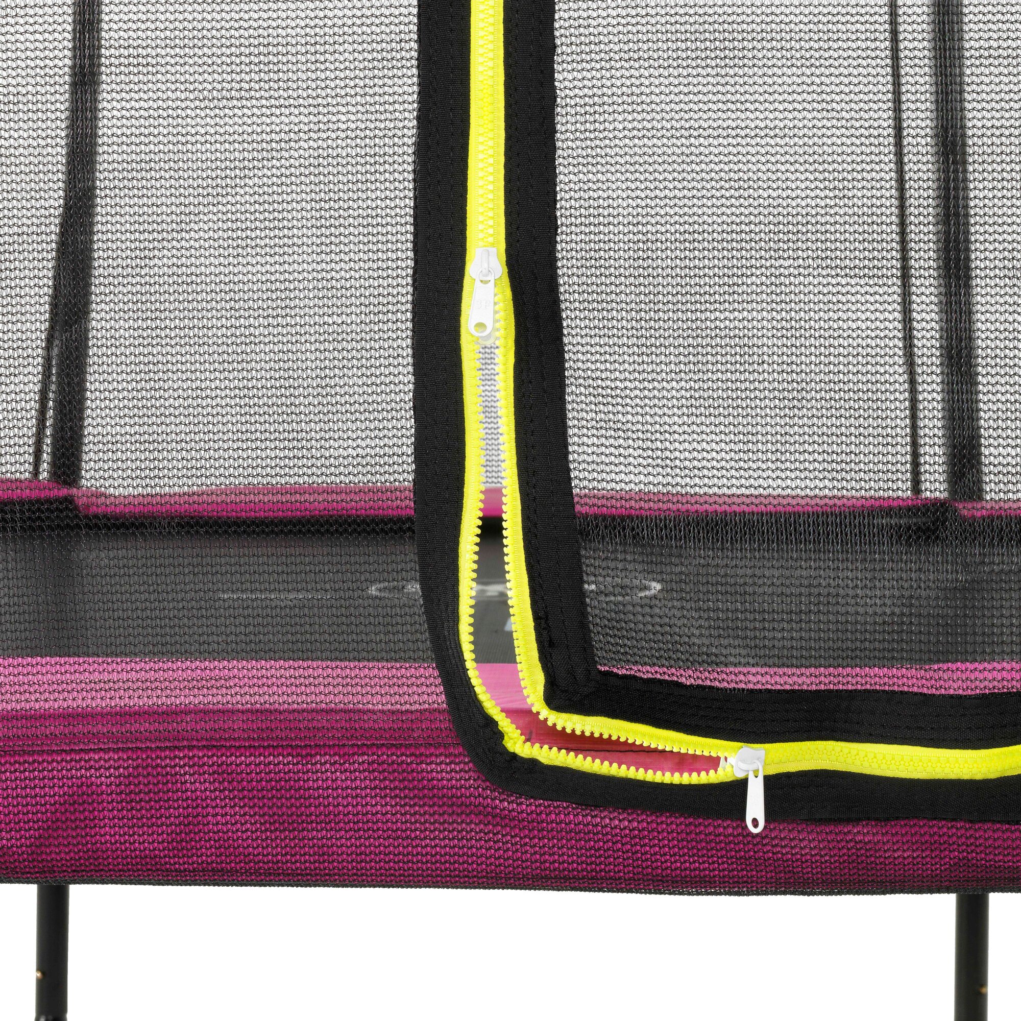 EXIT Silhouette trampoline 214 x 305 cm – Roze
