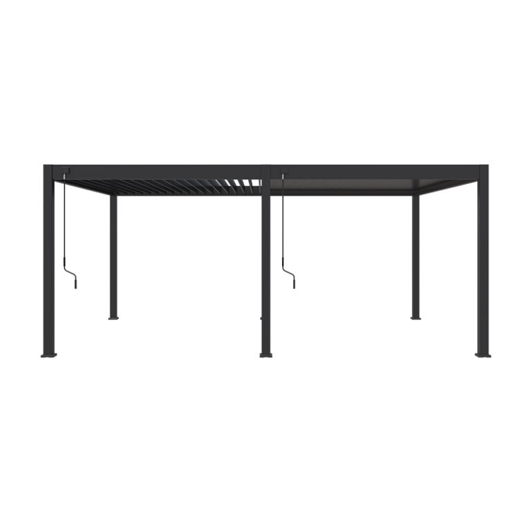 Horizon overkapping - 400x600cm - Antraciet