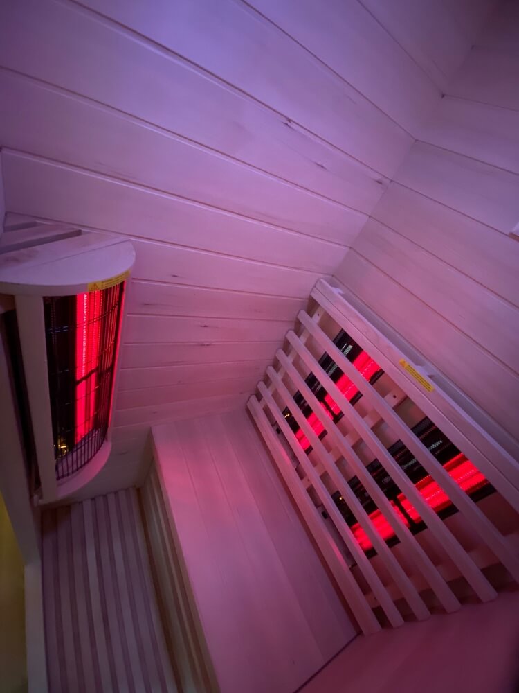 Novum Health Company 3 - Tweepersoons infrarood sauna - met Full Spectrum stralers