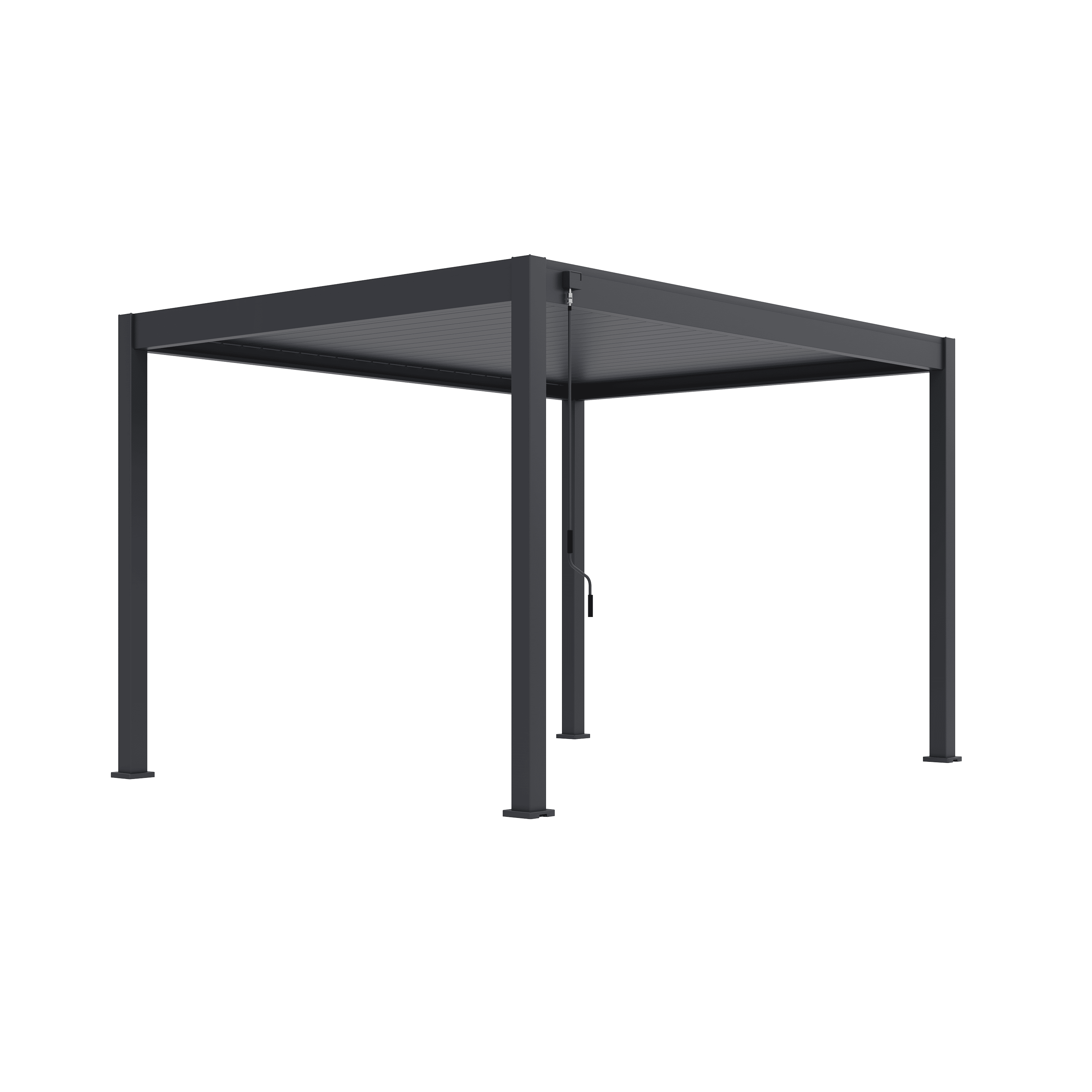 Orion Deluxe overkapping - 300x400 cm - Antraciet