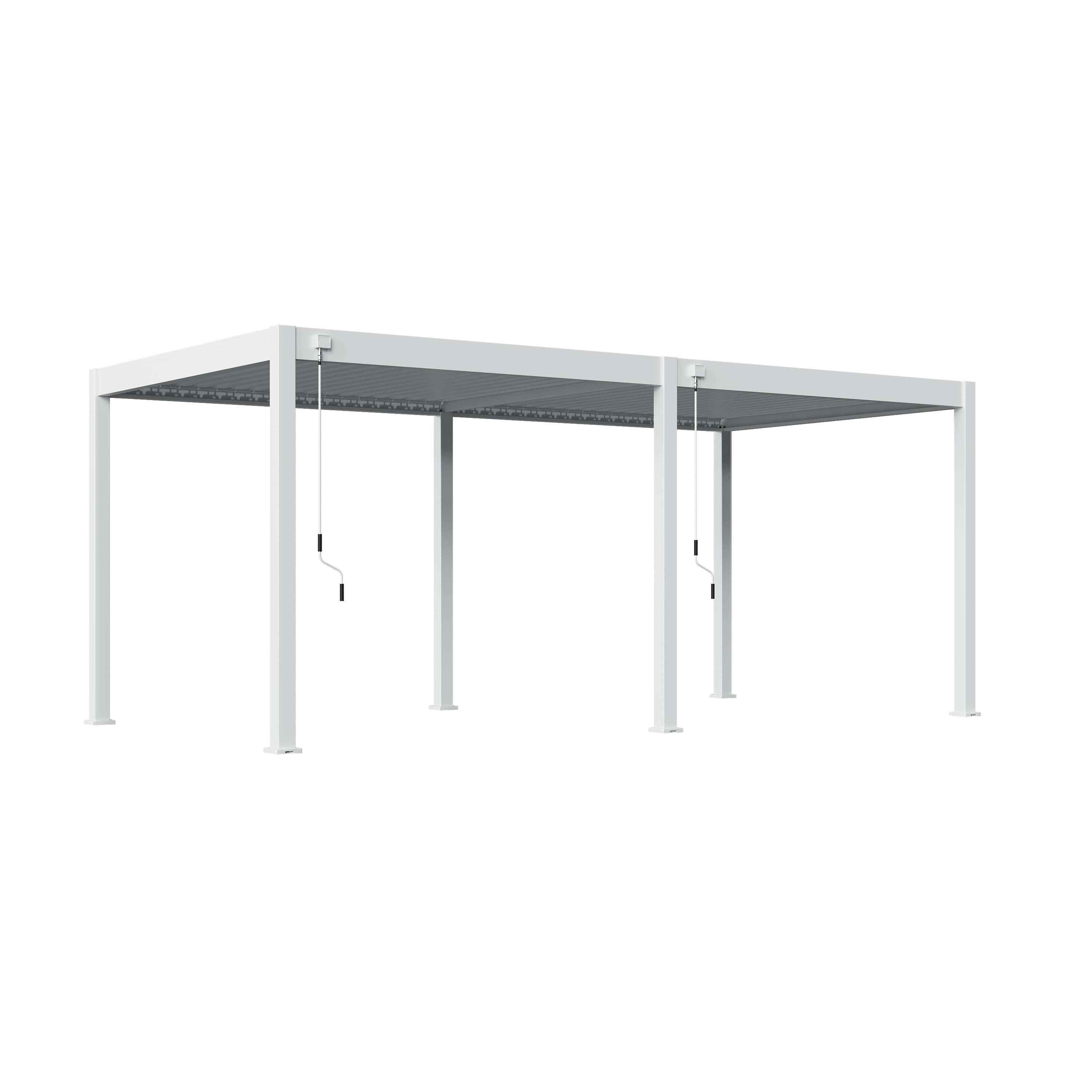 Orion Comfort overkapping - 300x600 cm - Wit