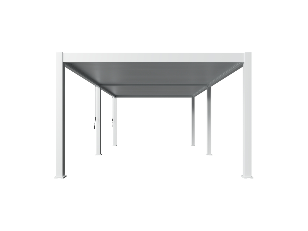 Orion Premium overkapping - 400x800 cm - Wit