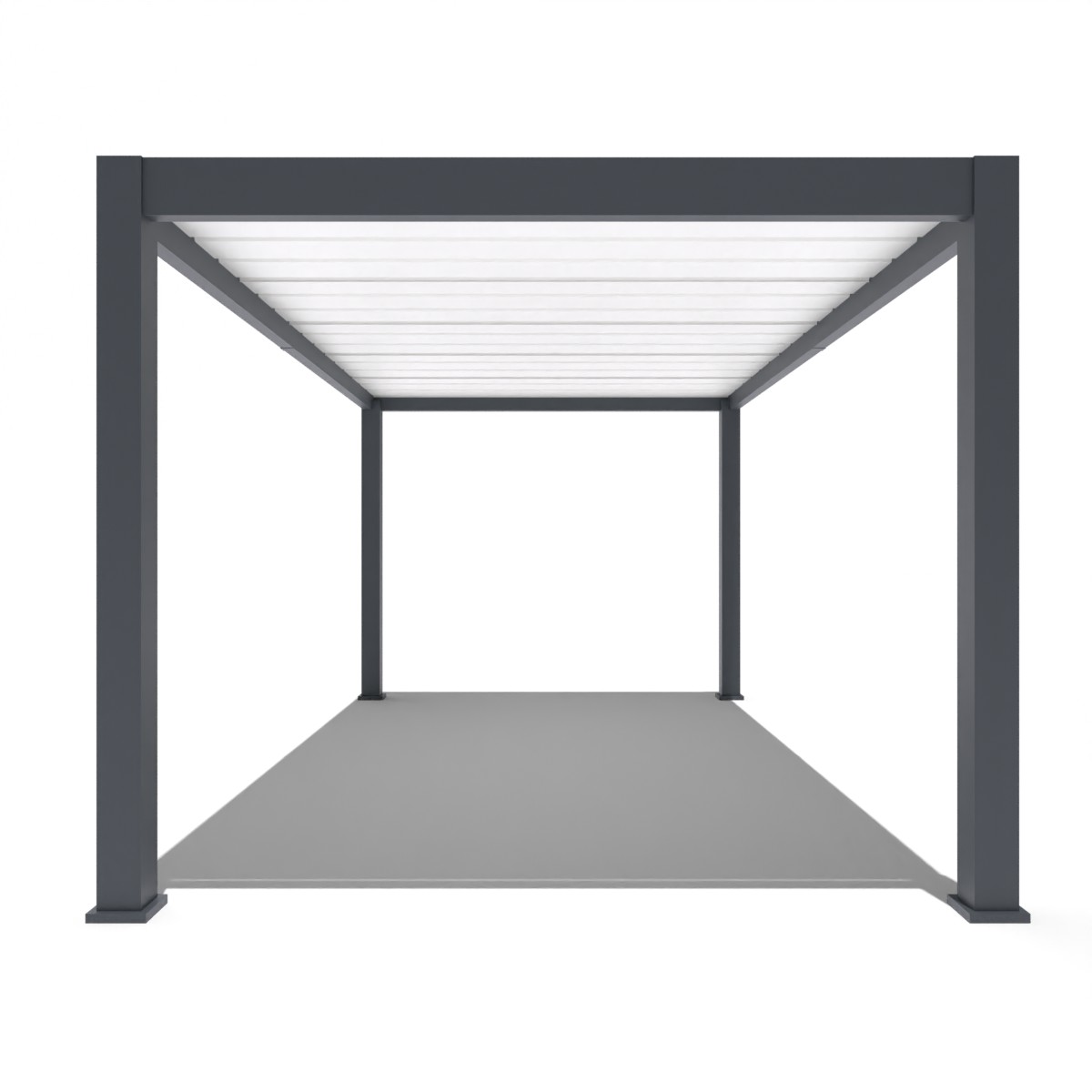 Orion carport - 300x530 cm - Antraciet