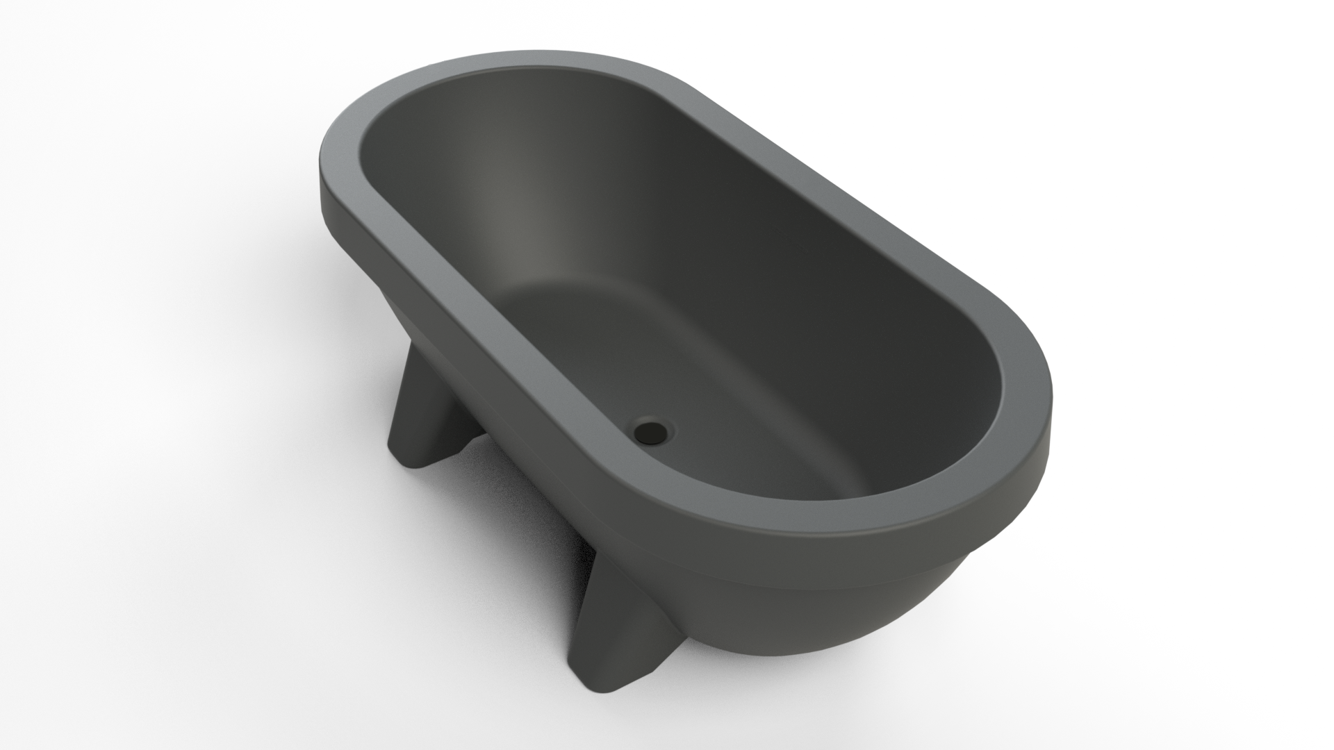 Gardentub tuinbad - Antraciet