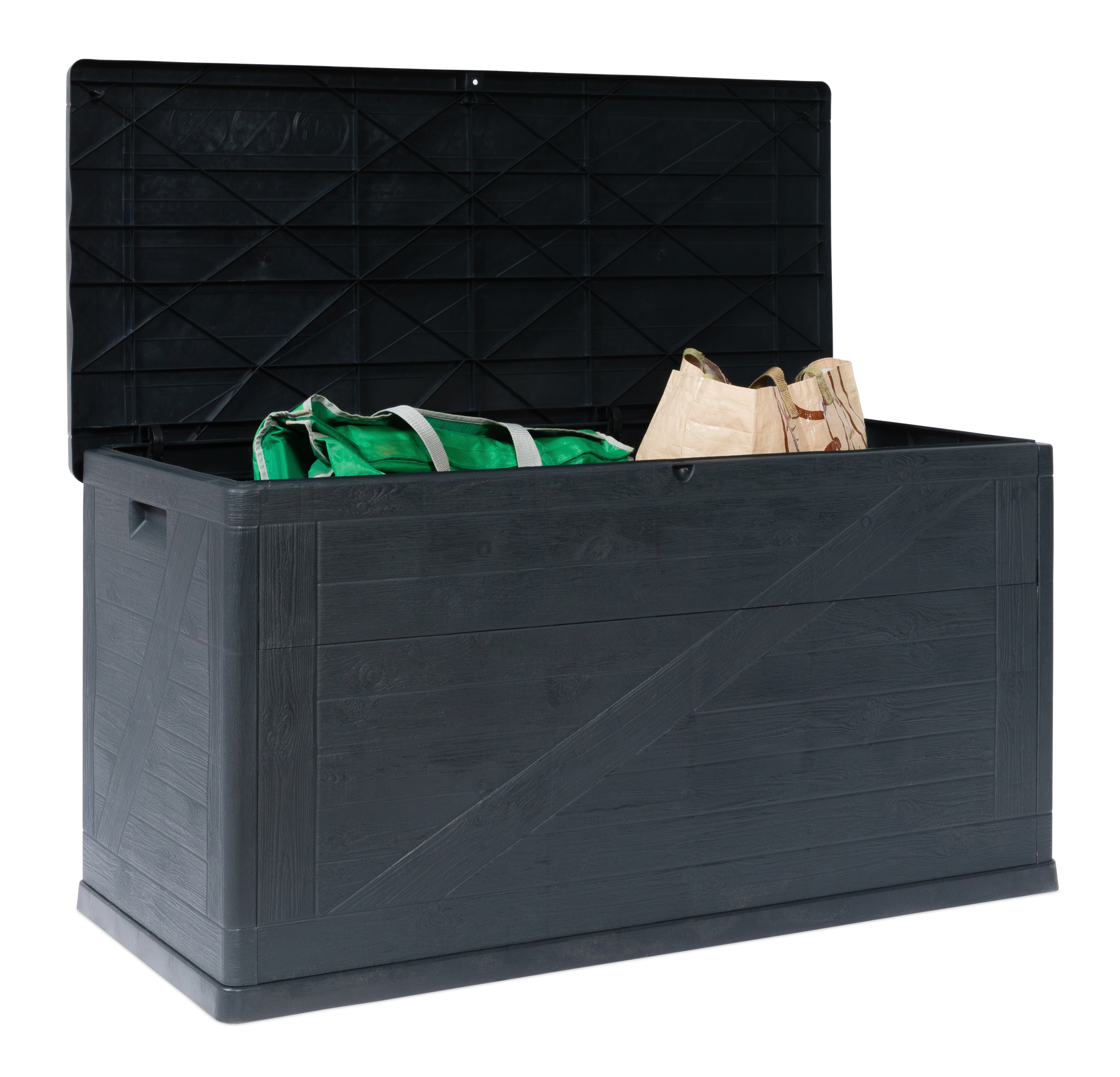 Toomax Wood opbergbox - 420L - Antraciet