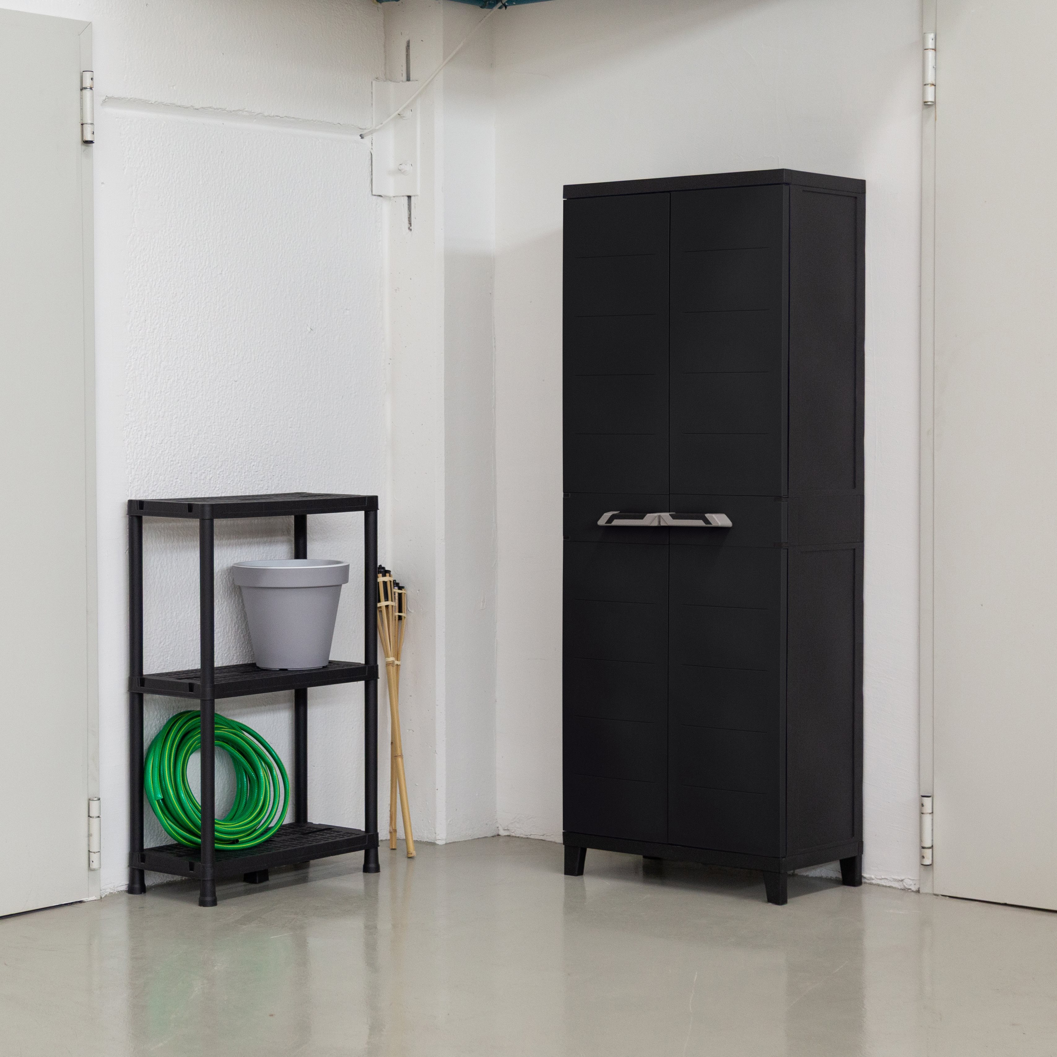 Toomax Prime opbergkast hoog - Antraciet 