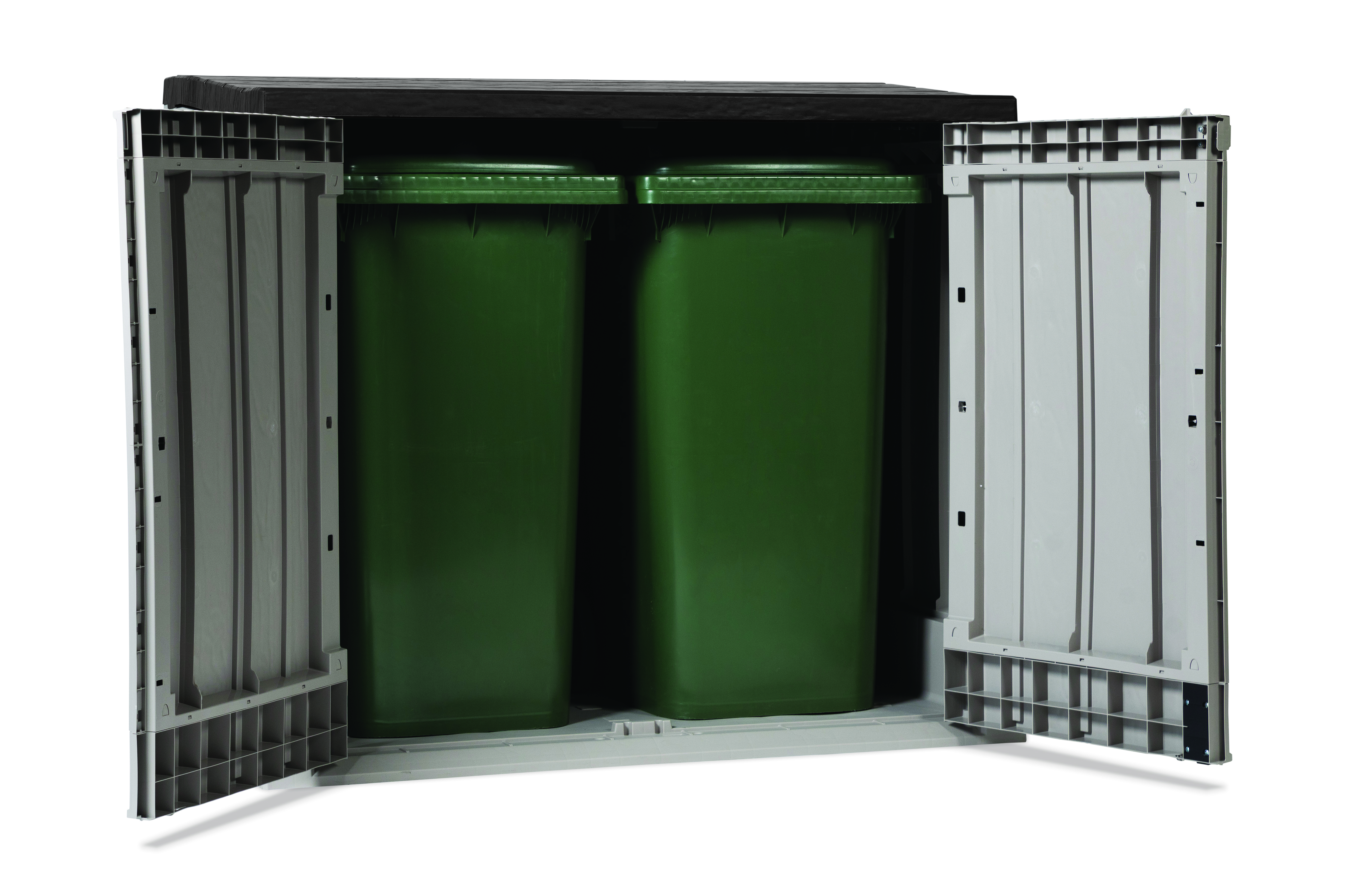 Toomax Stora Way plus opbergbox - 1270L - lichtgrijs/antraciet Toomax Stora Way plus opbergbox - 1270L - lichtgrijs/antraciet