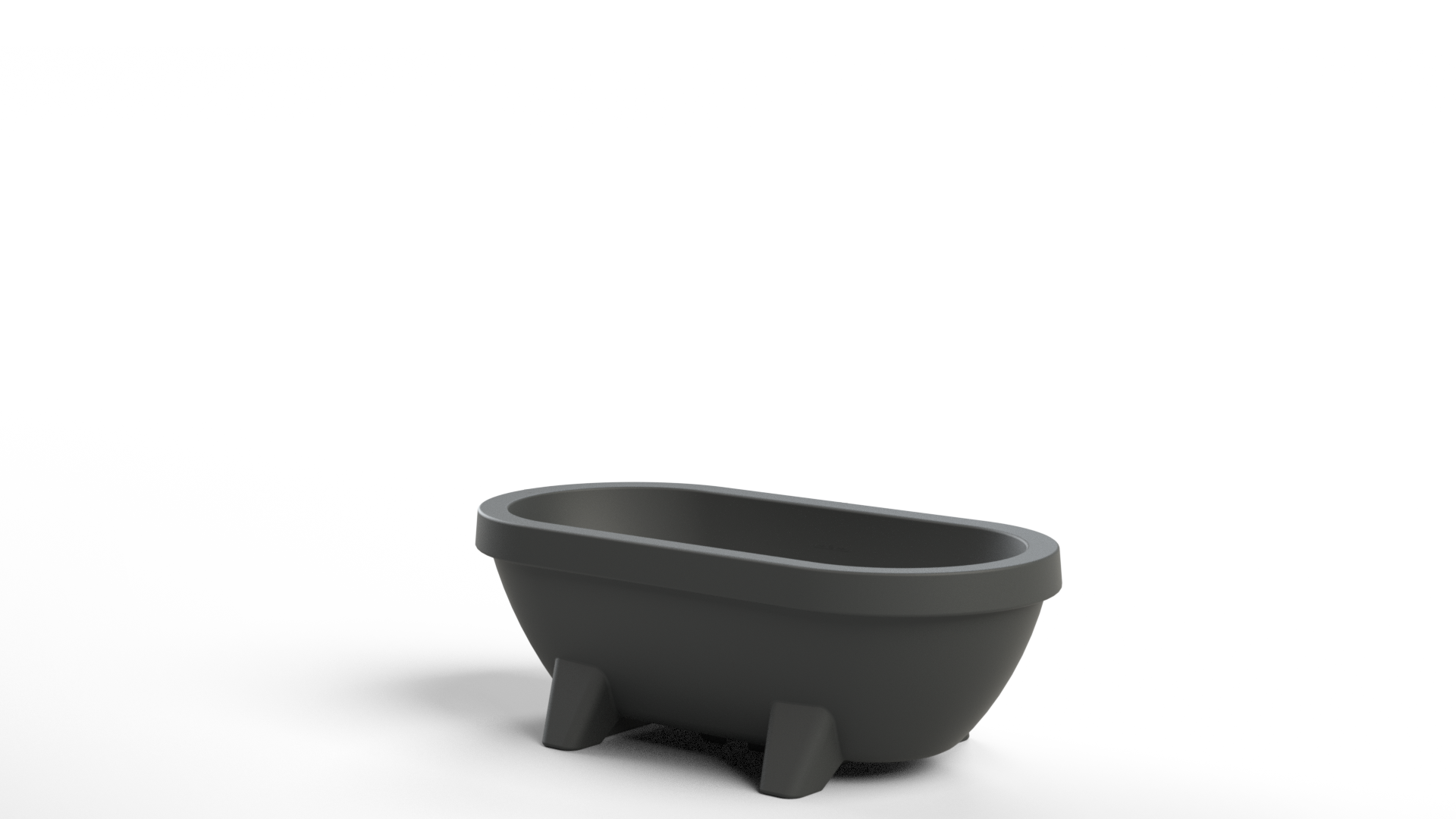 Gardentub tuinbad - Antraciet