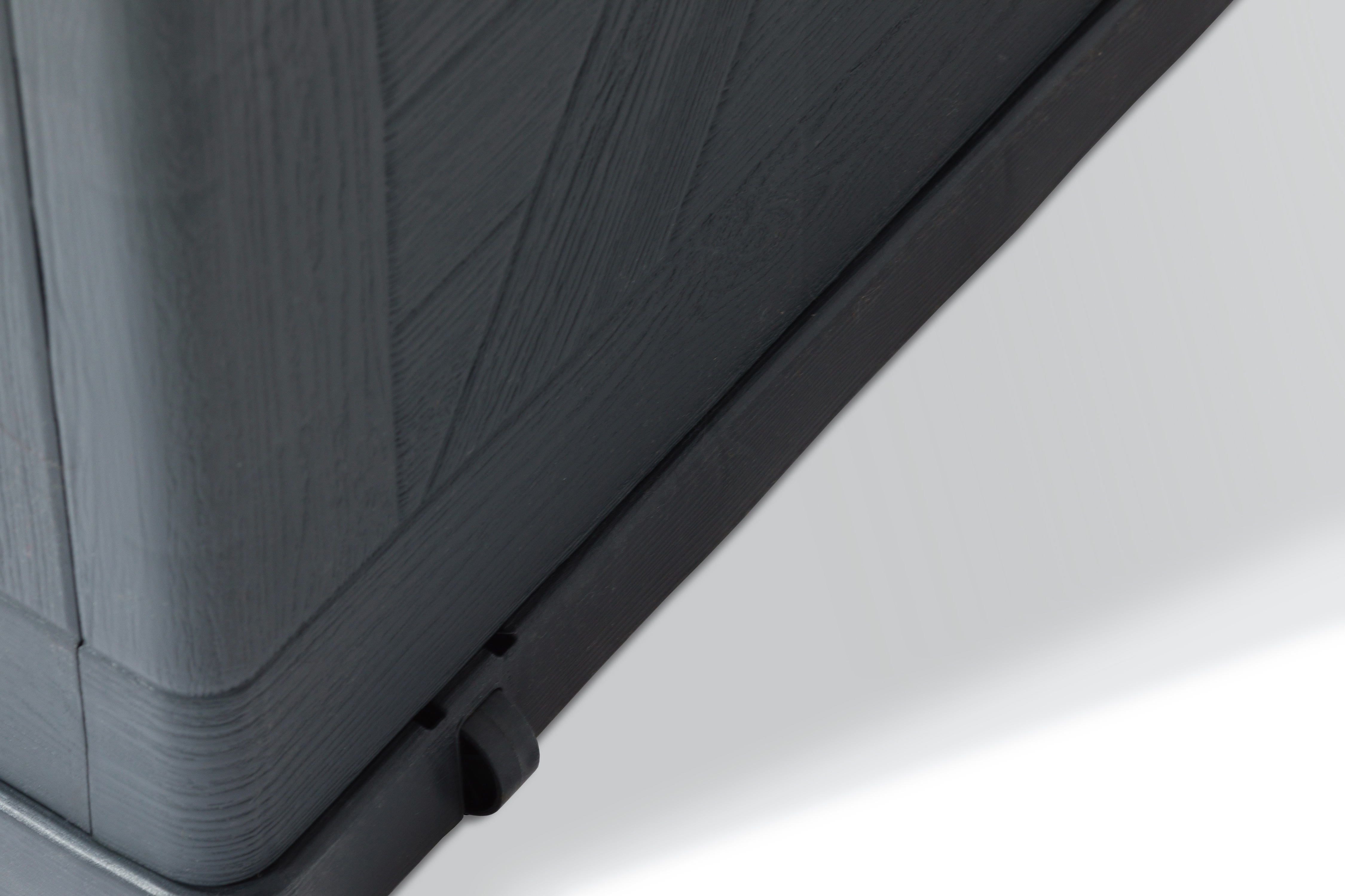 Toomax Wood opbergbox - 420L - Antraciet