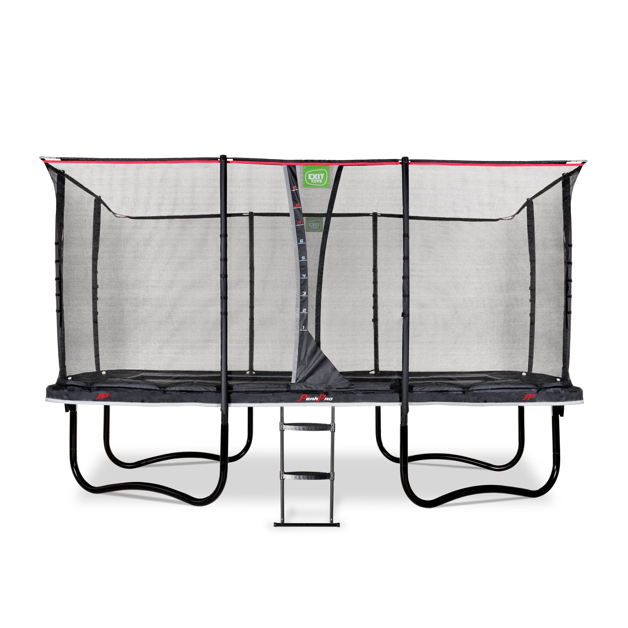 EXIT PeakPro trampoline 244 x 427 cm – zwart
