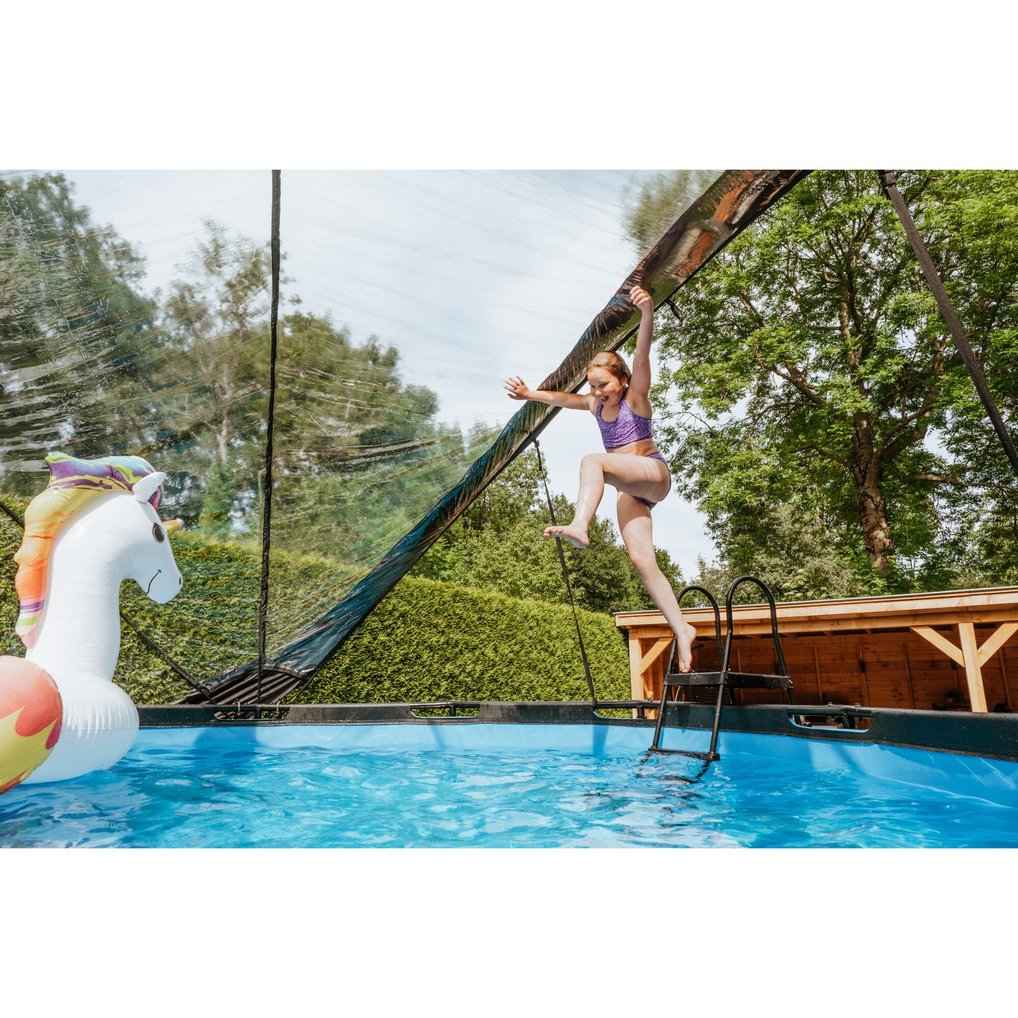 EXIT zwembad overkapping Ø 427 cm