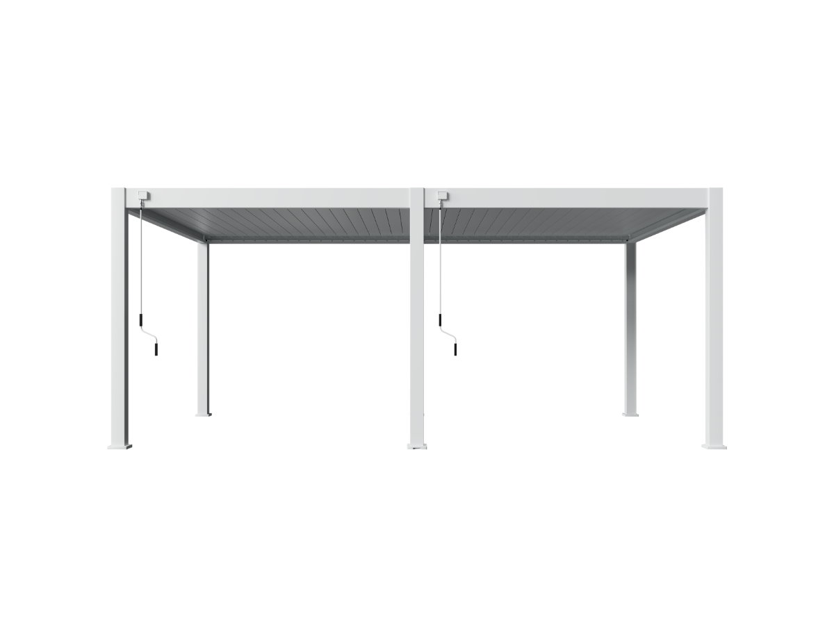 Orion Premium overkapping - 400x600 cm - Wit