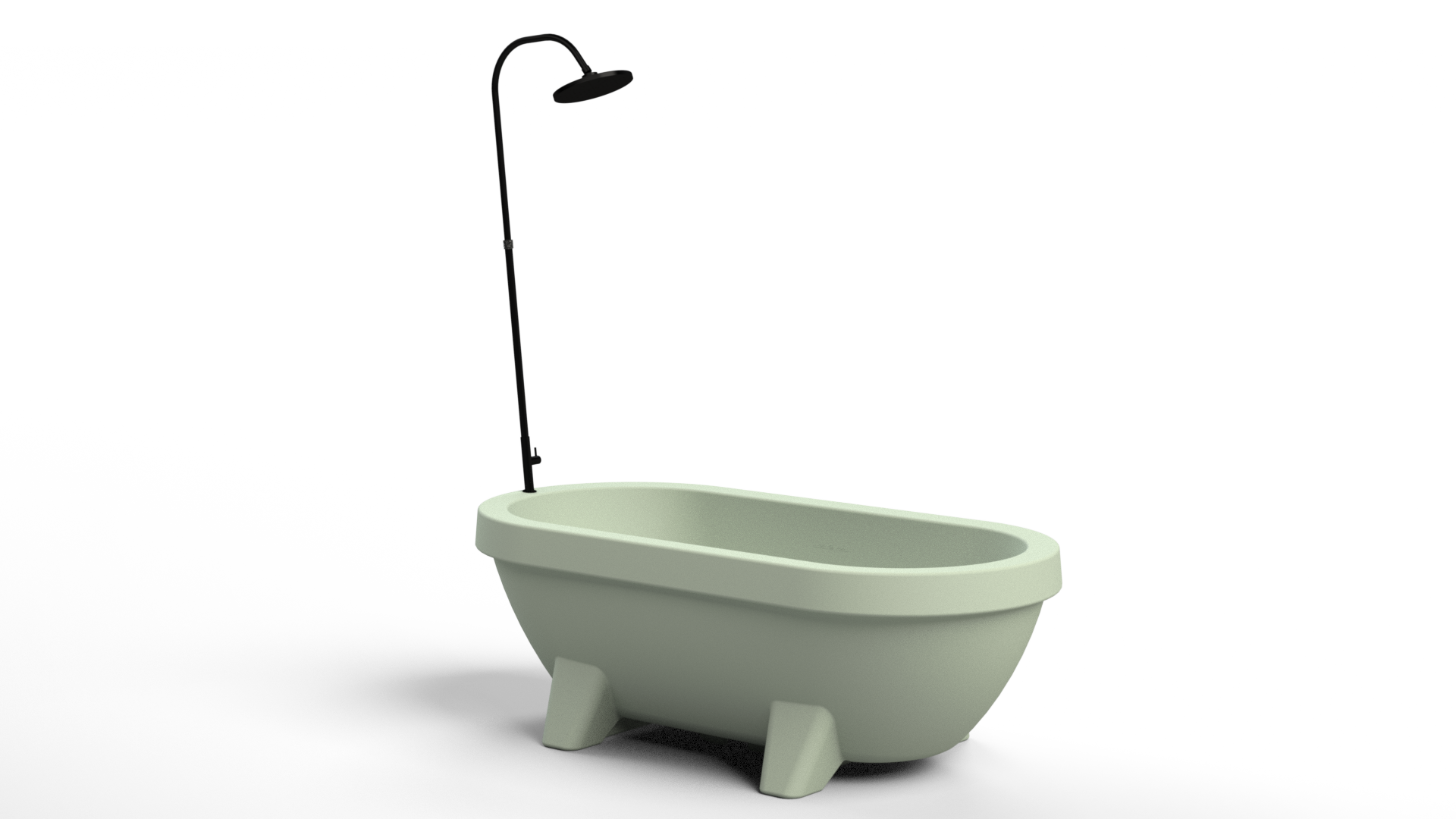 Gardentub tuinbad - Limegroen