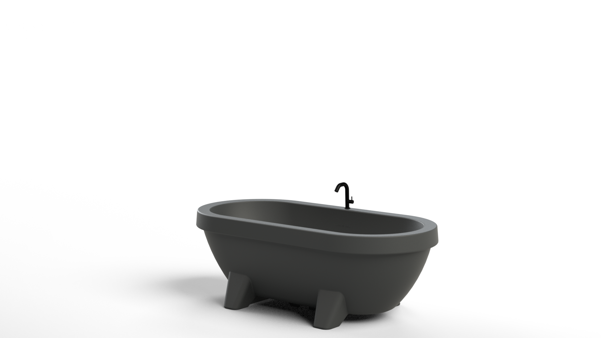 Gardentub tuinbad - Antraciet