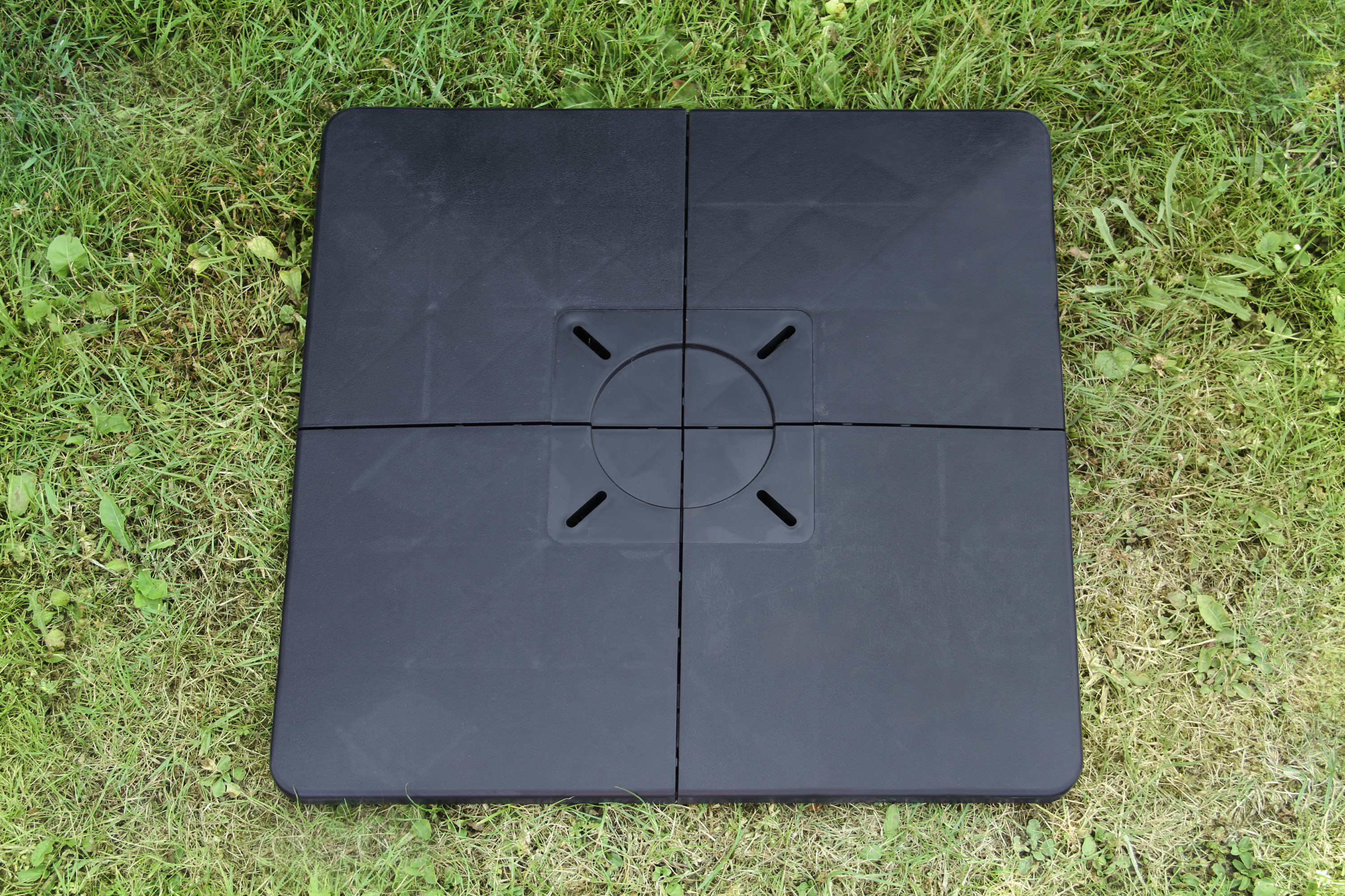 Voetplaat voor solar shower 