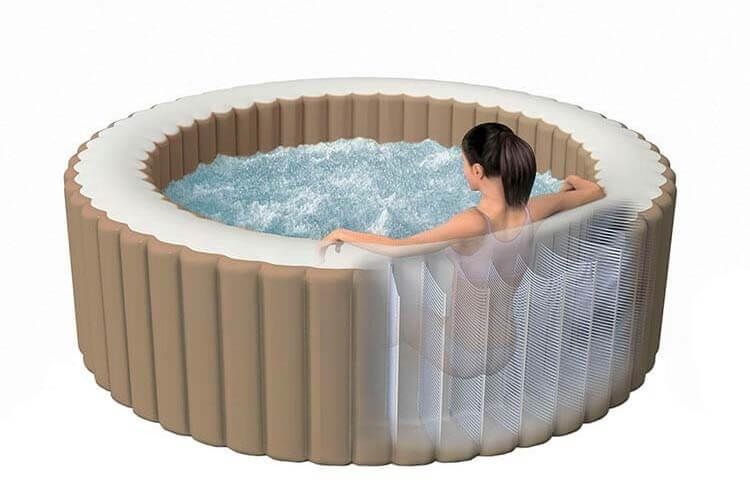 Intex PureSpa Bubble Therapy opblaasbare spa – 6 persoons