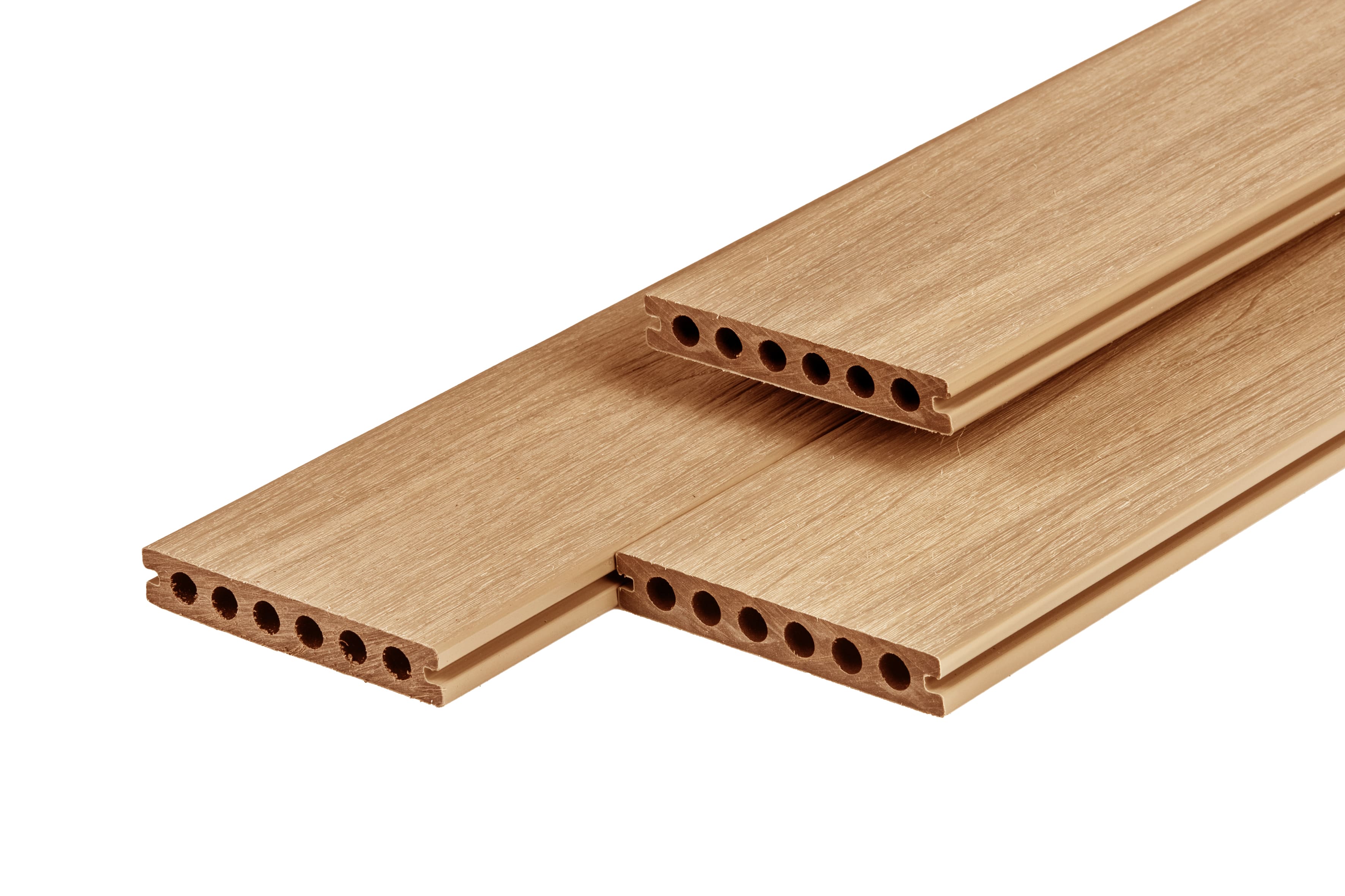 PuraShield vlonderplank composiet - 400 cm - Semi-massief - Voor clips - 13,8 cm breed - Cedar