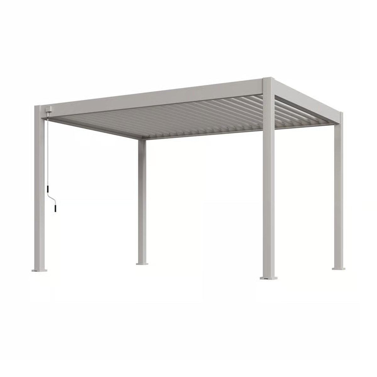 Orion Premium overkapping - 300x400 cm - Kiezelgrijs