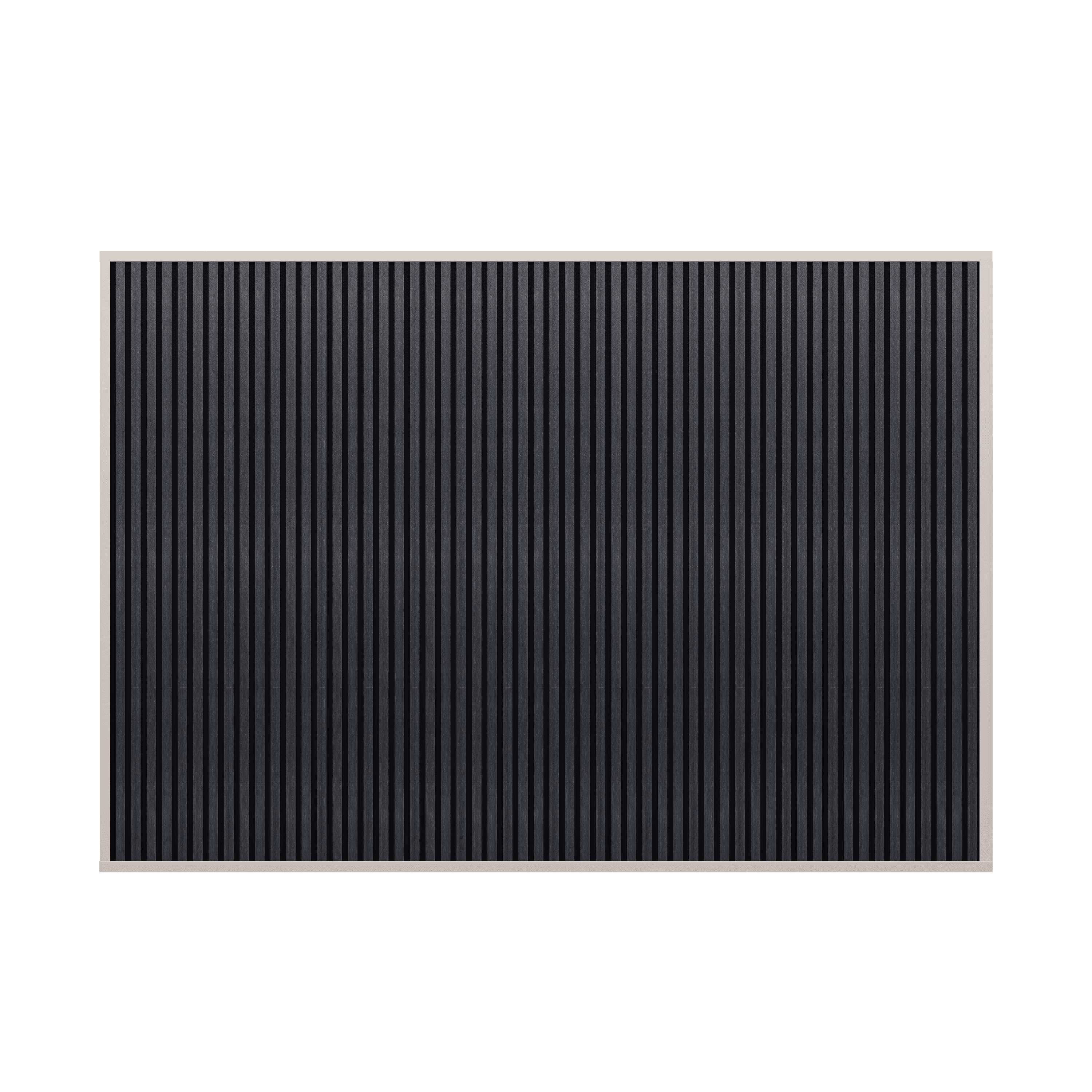 Orion composietwand - 360x236 cm - Voor 3,6m kant - Kiezelgrijs/antraciet