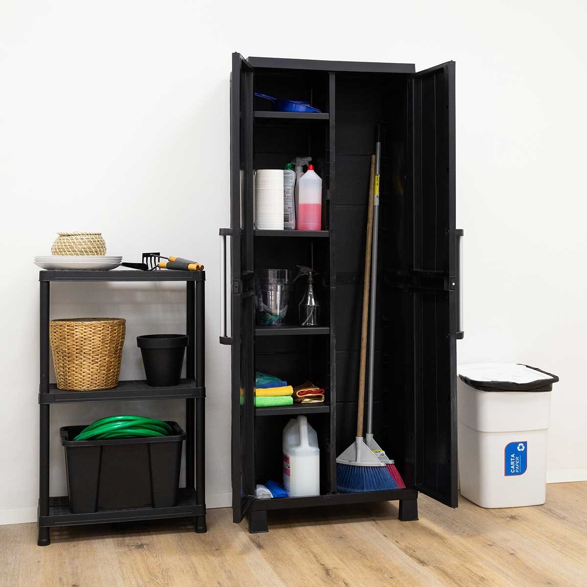 Toomax Garage Midi utility opbergkast hoog - Antraciet 