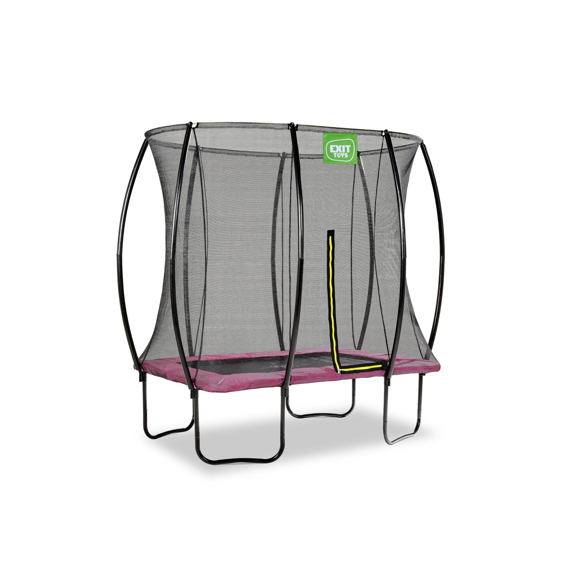 EXIT Silhouette trampoline 153 x 214 cm – Roze