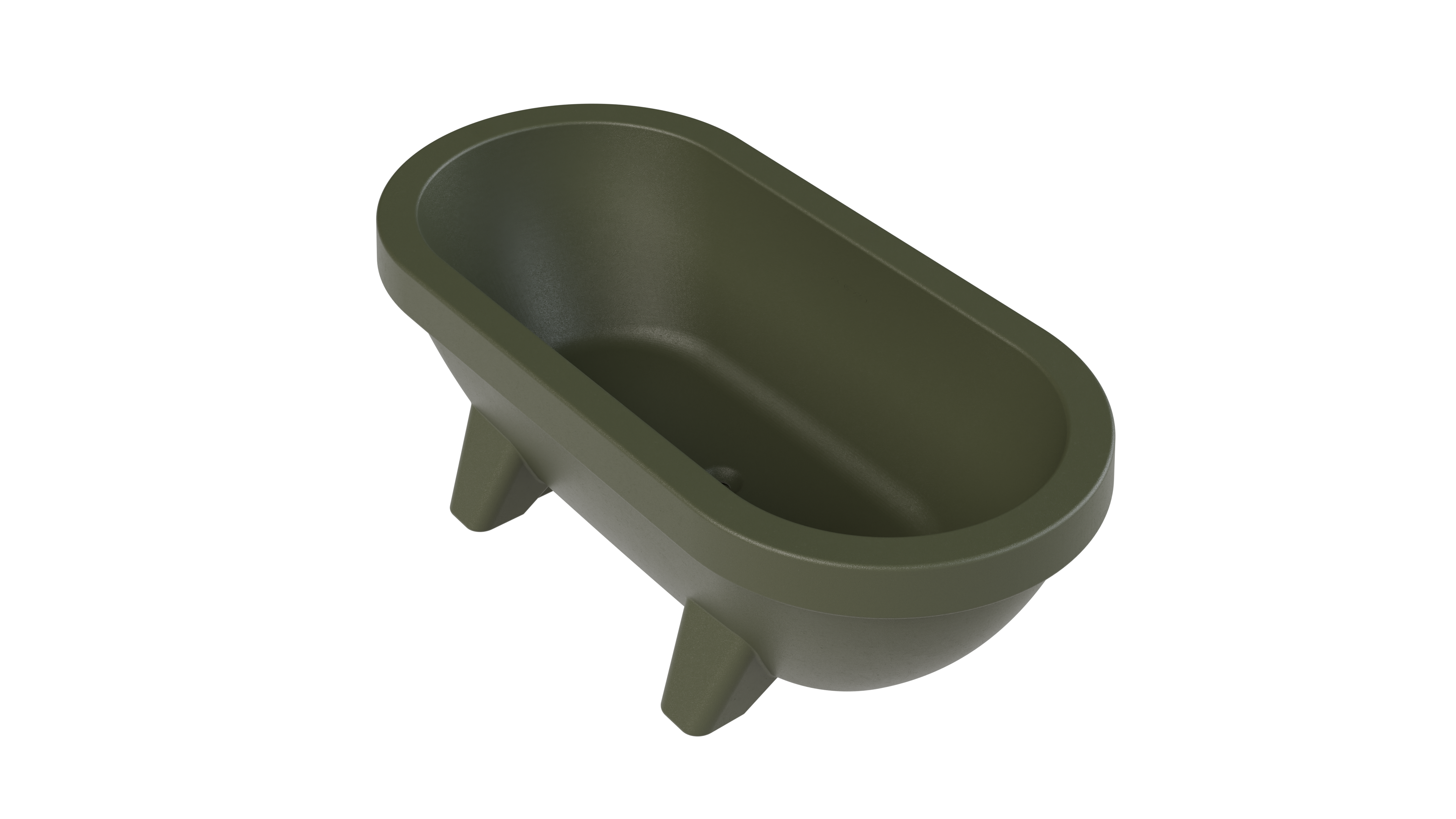 Gardentub tuinbad - Olijfgroen